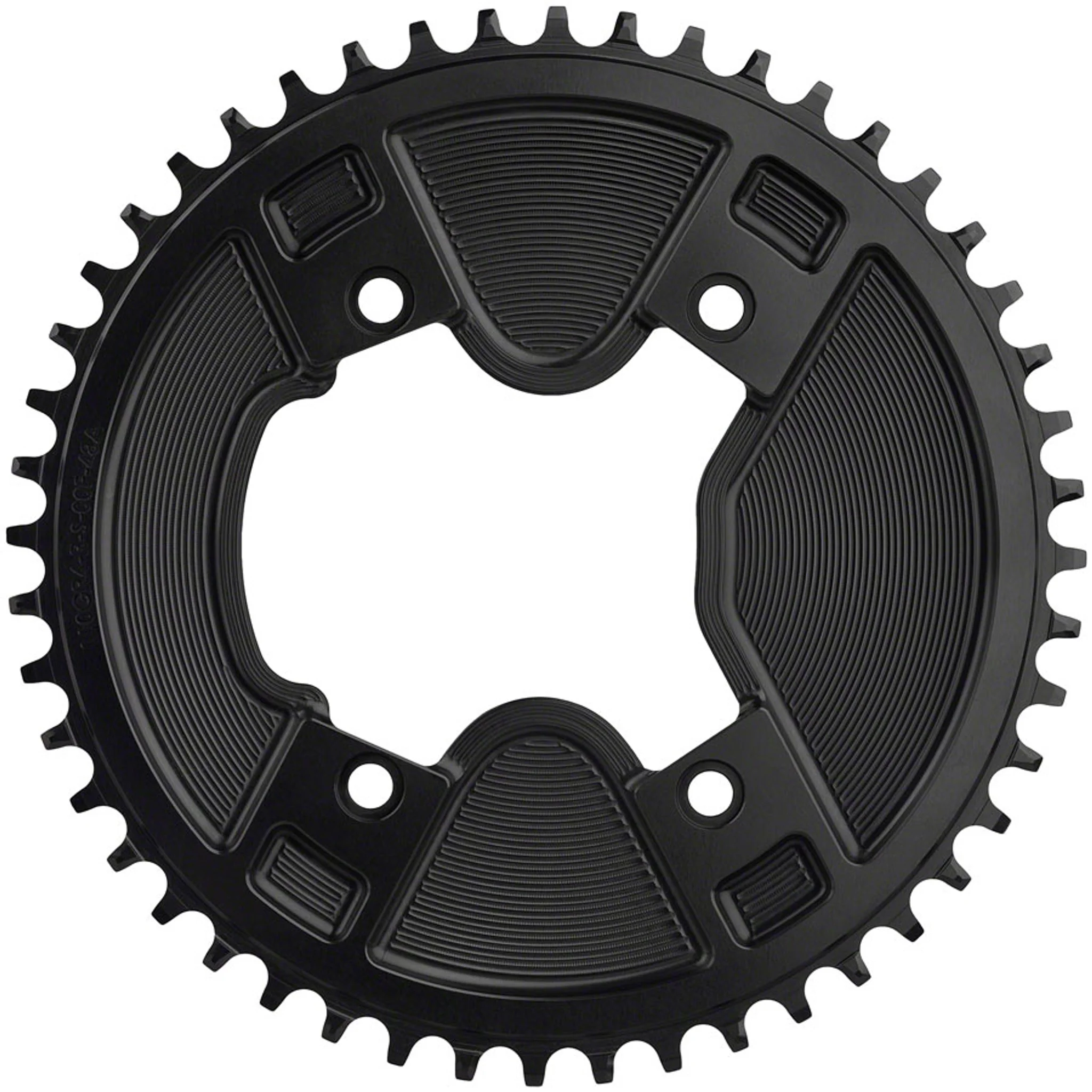 110 Asymmetrical BCD Aero Chainrings for 12-Speed Shimano GRX 800 Series - Image 3