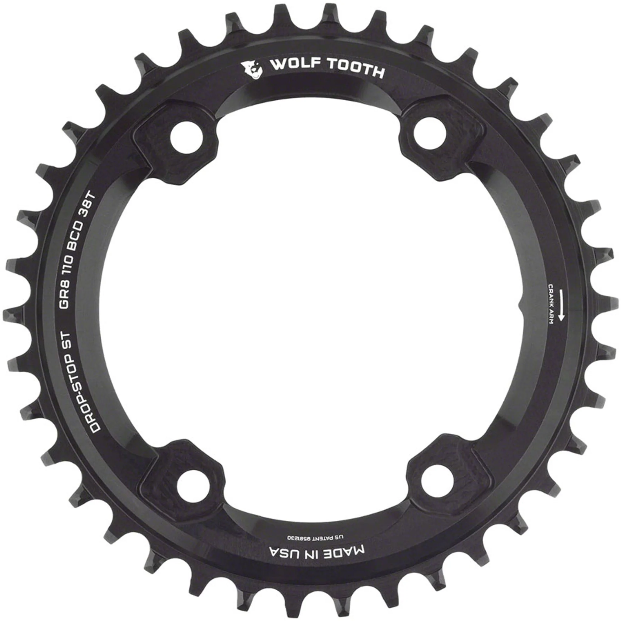 110 Asymmetrical BCD Chainrings for 12-Speed Shimano GRX - Image 2