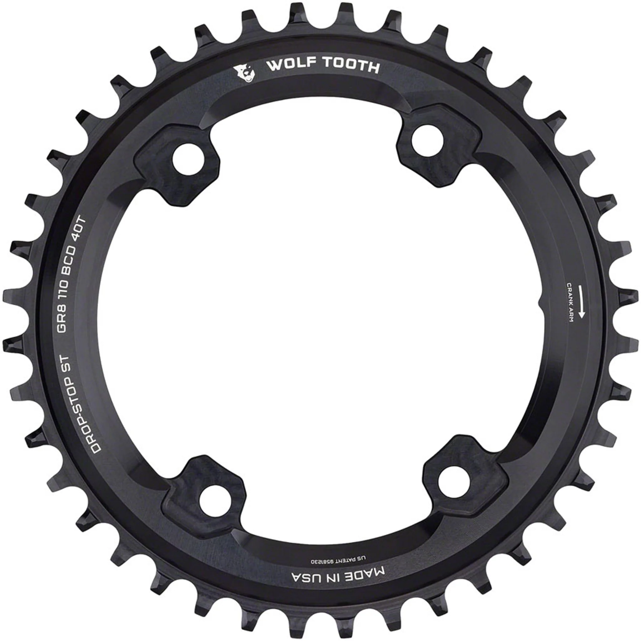 110 Asymmetrical BCD Chainrings for 12-Speed Shimano GRX - Image 3