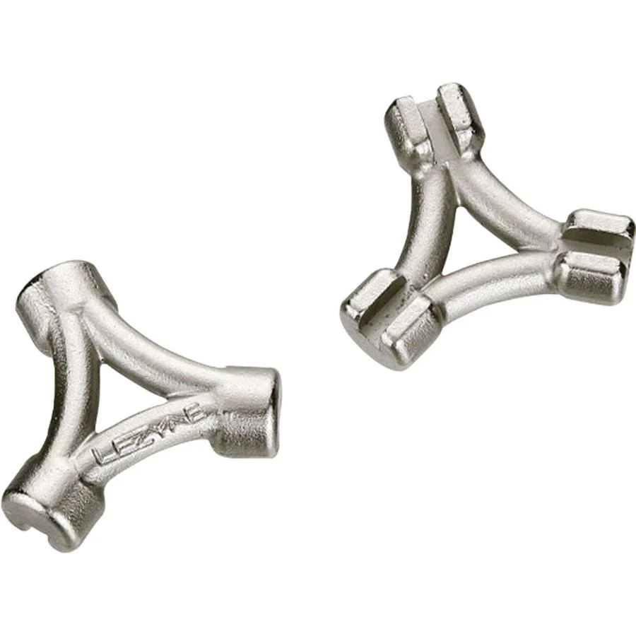 3-Way Triple Spoke Wrench 3.23, 3.30, 3.45mm: Silver