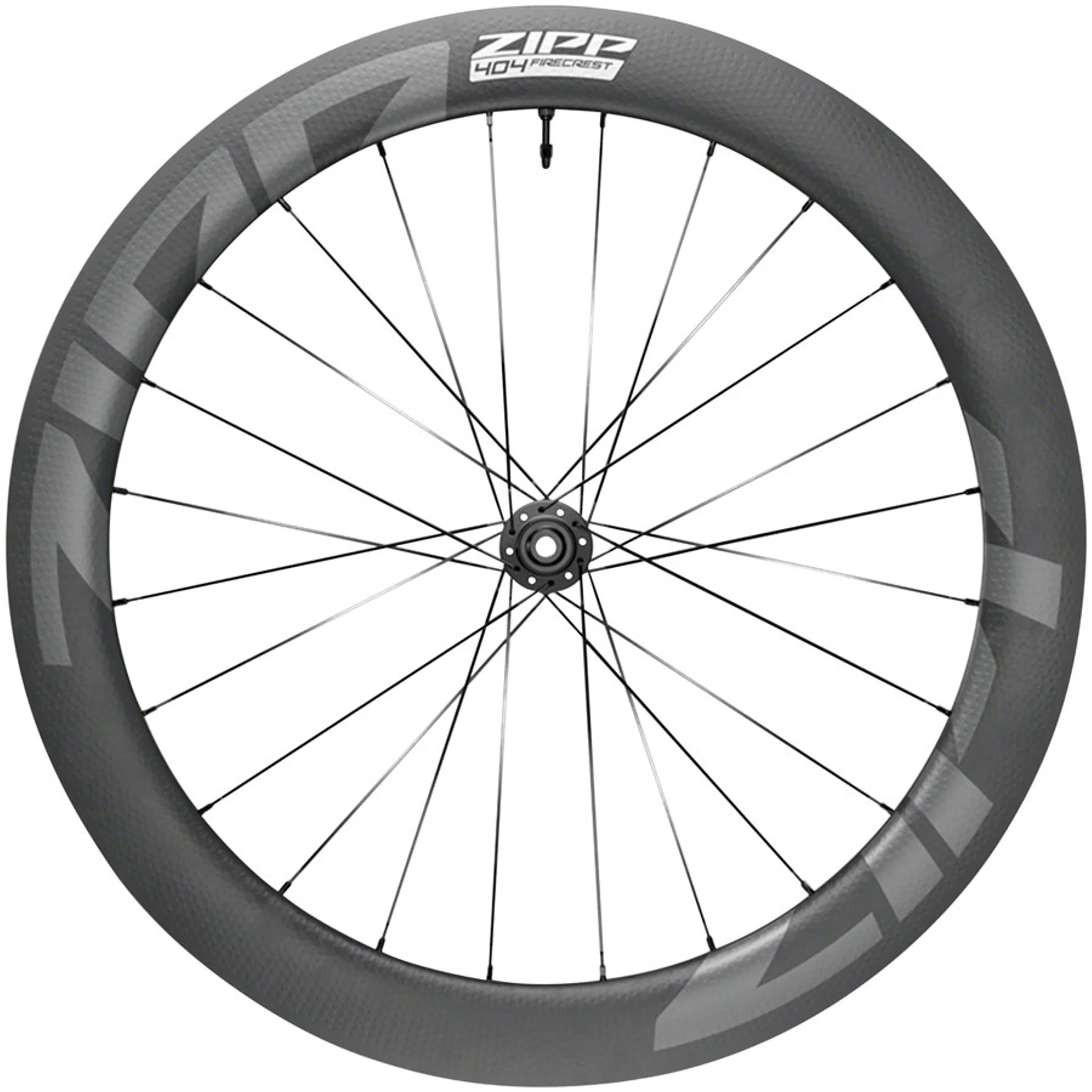 404 Firecrest Carbon Front Wheel - 700, 12 X 100mm, Center-Lock, Tubeless, Black, A1
