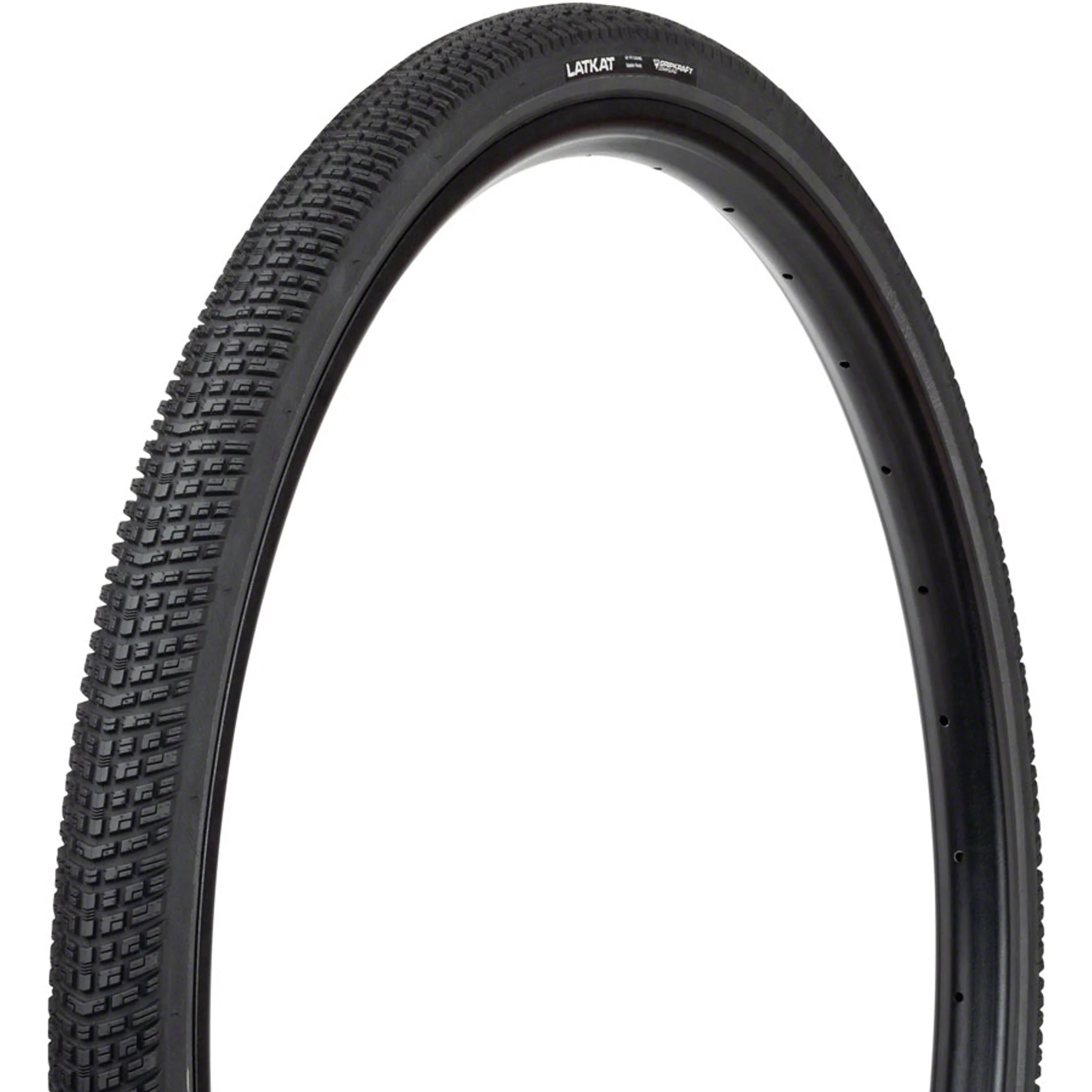 Latkat Tire - 700 x 40, Tubeless, Folding, Black, 60 TPI, Gripkraft Compound - Image 4