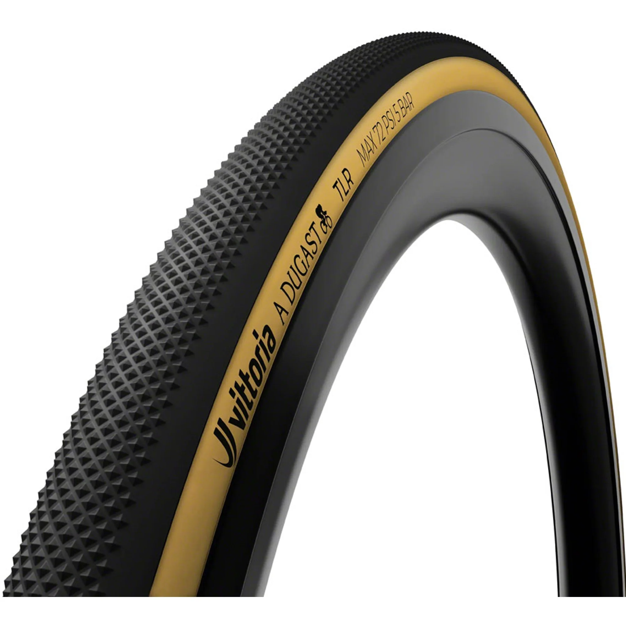 A Dugast Pipistrello Tire - 700 x 33, Tubeless, Folding, Black/Para, Cotton, 2C + Neoprene
