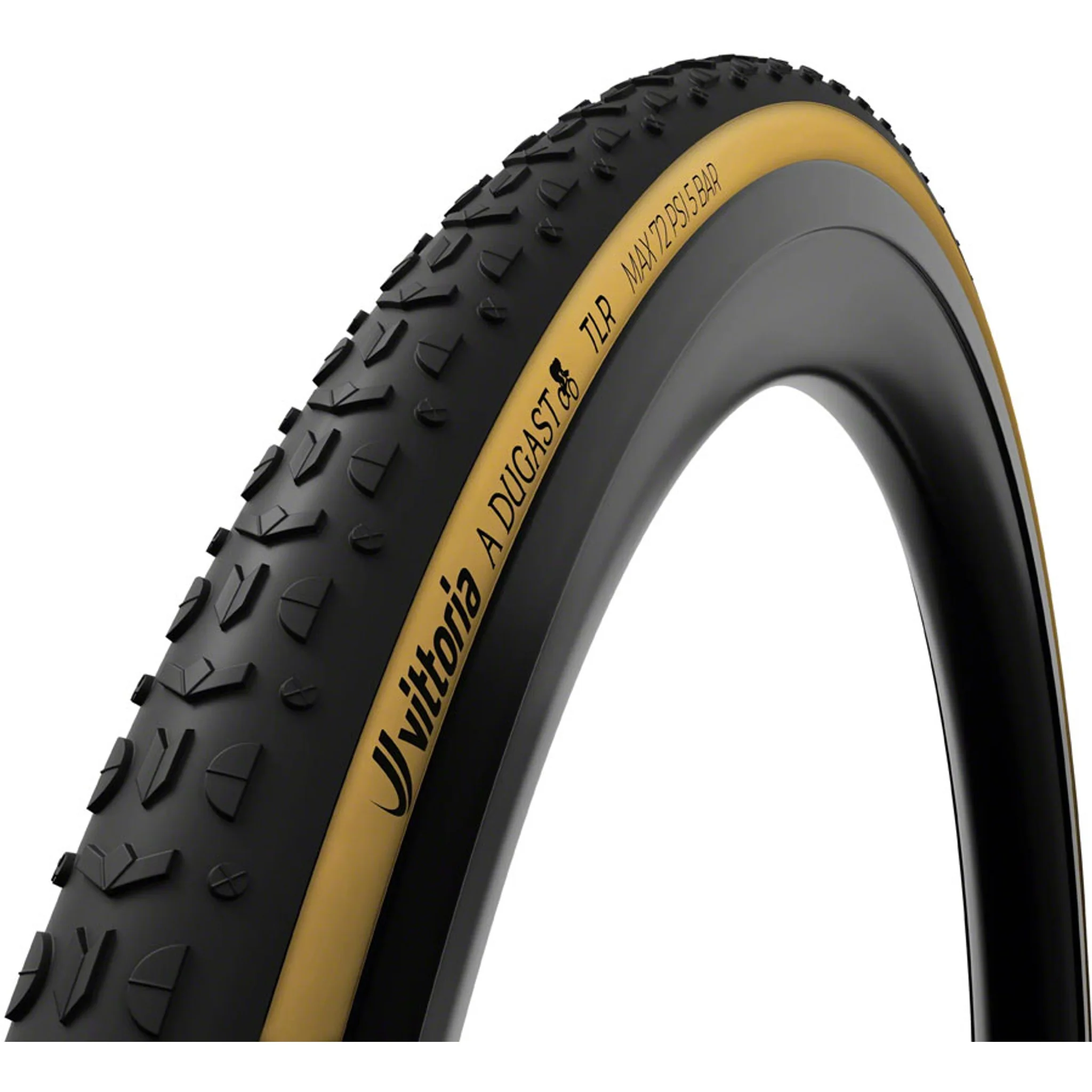 A Dugast Typhoon Tire - 700 x 33, Tubeless, Folding, Black/Para, Cotton, 2C + Neoprene