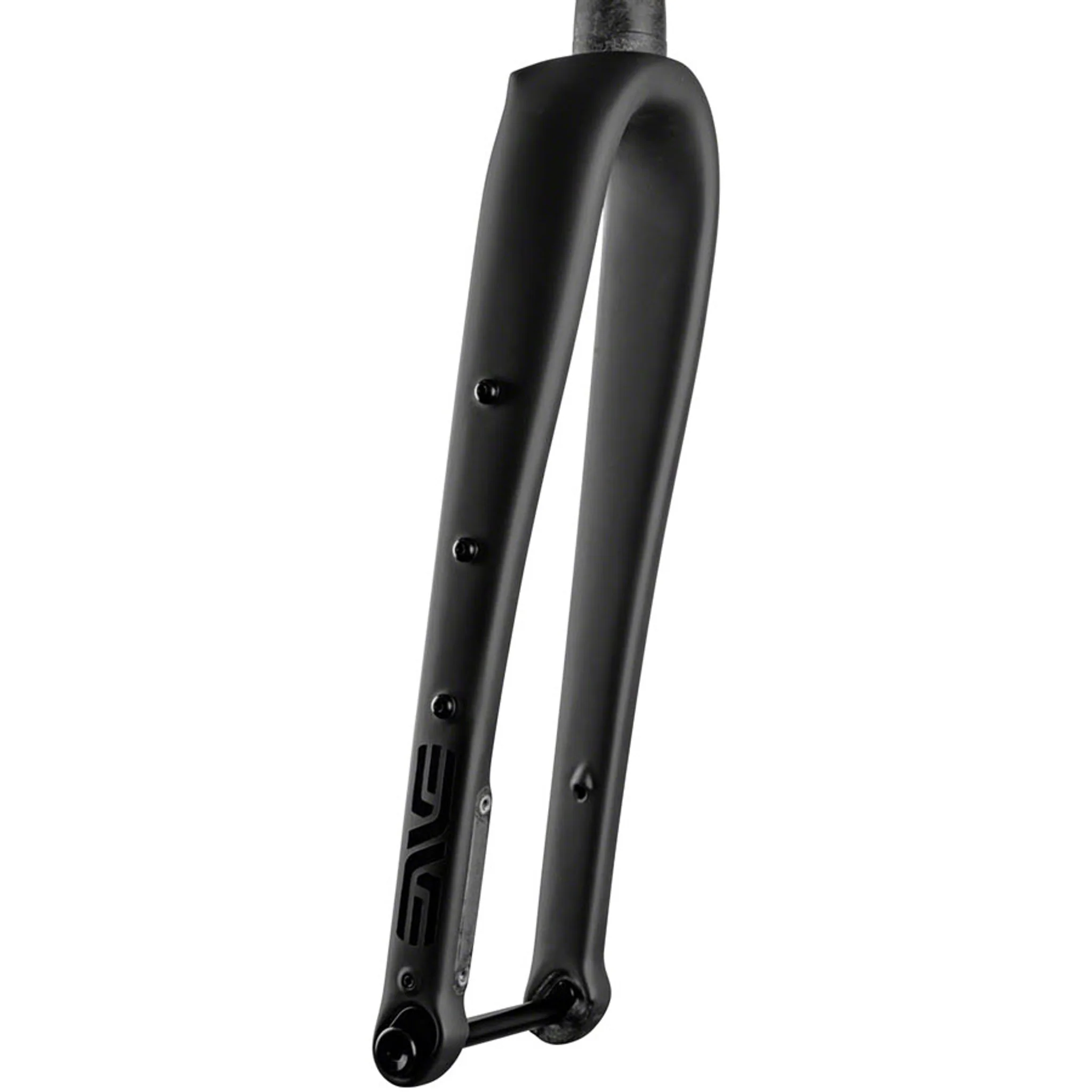 Adventure Fork - 1.5” Tapered, Flat-Mount Disc, Carbon, 12 x 100mm Axle,  49/55 Rake, Black - Image 5