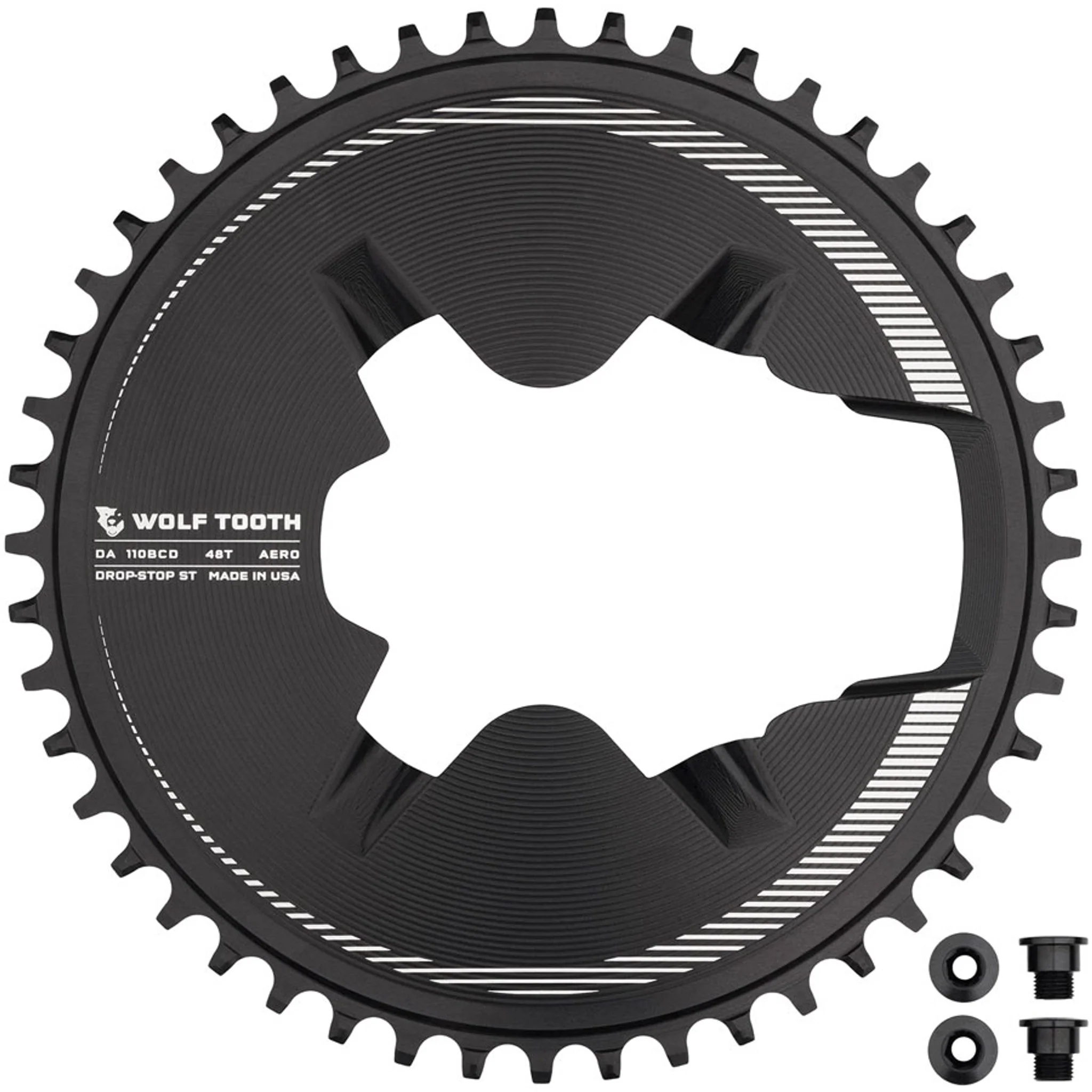 Aero Direct Mount 1x Chainring for 12-Speed Dura-Ace R9200 Cranks - Image 2
