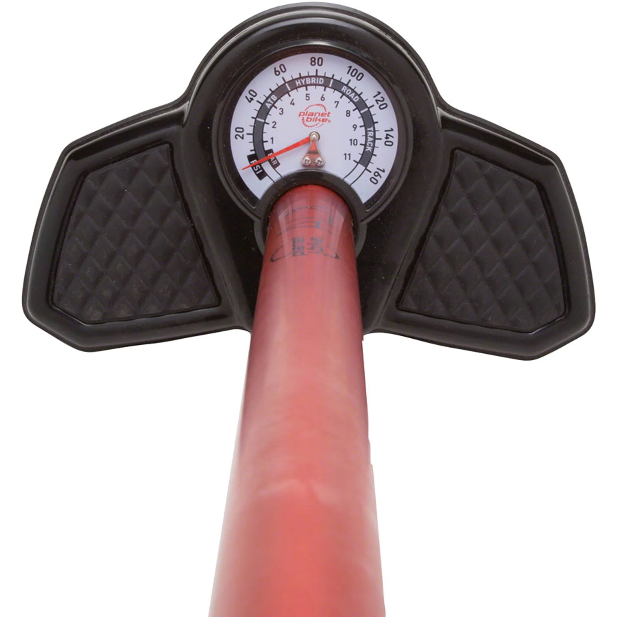 ALX 2.0 Floor Pump - 160psi, Red - Image 4