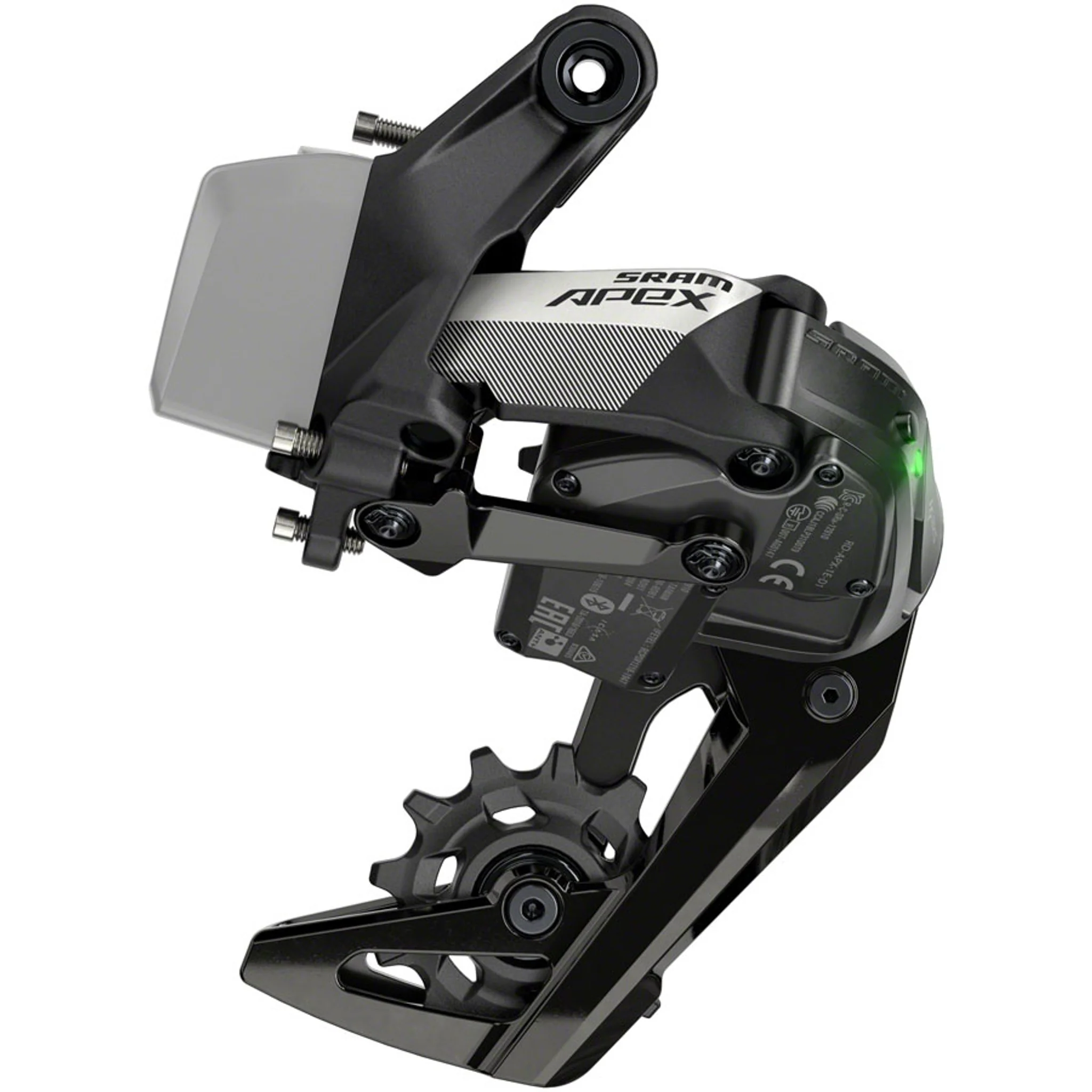 SRAM Apex XPLR AXS Rear Derailleur - 12-Speed, 44t Max, (Battery Not Included), Black, D1