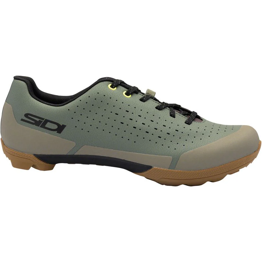 Asper Laces Gravel Shoes - Men's, Military Yellow, Millennium Fit - Image 4