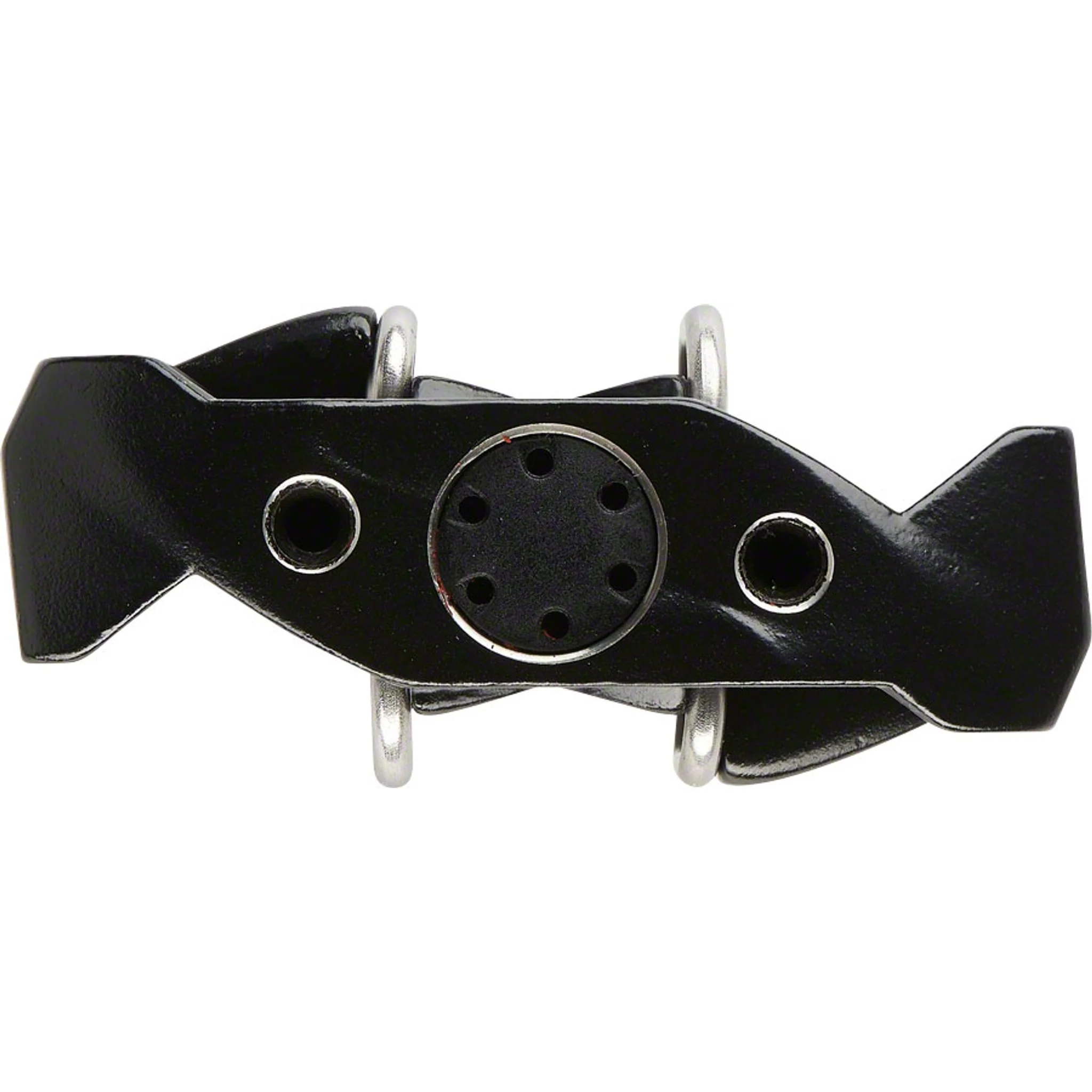 ATAC DH 4 Pedals - Dual Sided Clipless with Platform, Aluminum, 9/16", Black/Red - Image 3
