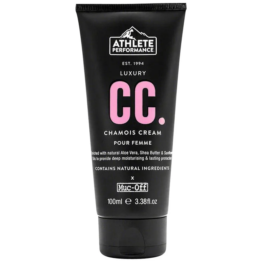 Athlete Performance by Muc-Off Women's Luxury CC Chamois Cream: 100ml Tube