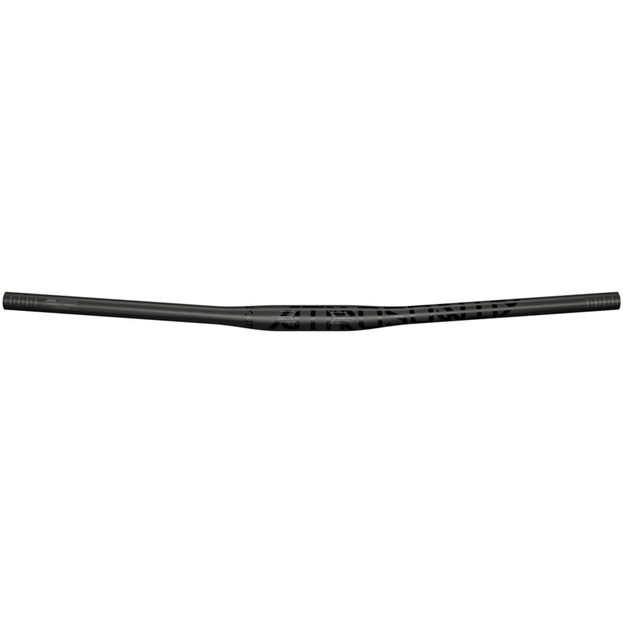 Atmos Carbon Flat Handlebar - 760mm Wide, 31.8mm Clamp, 0mm Rise, Natural Carbon, A1