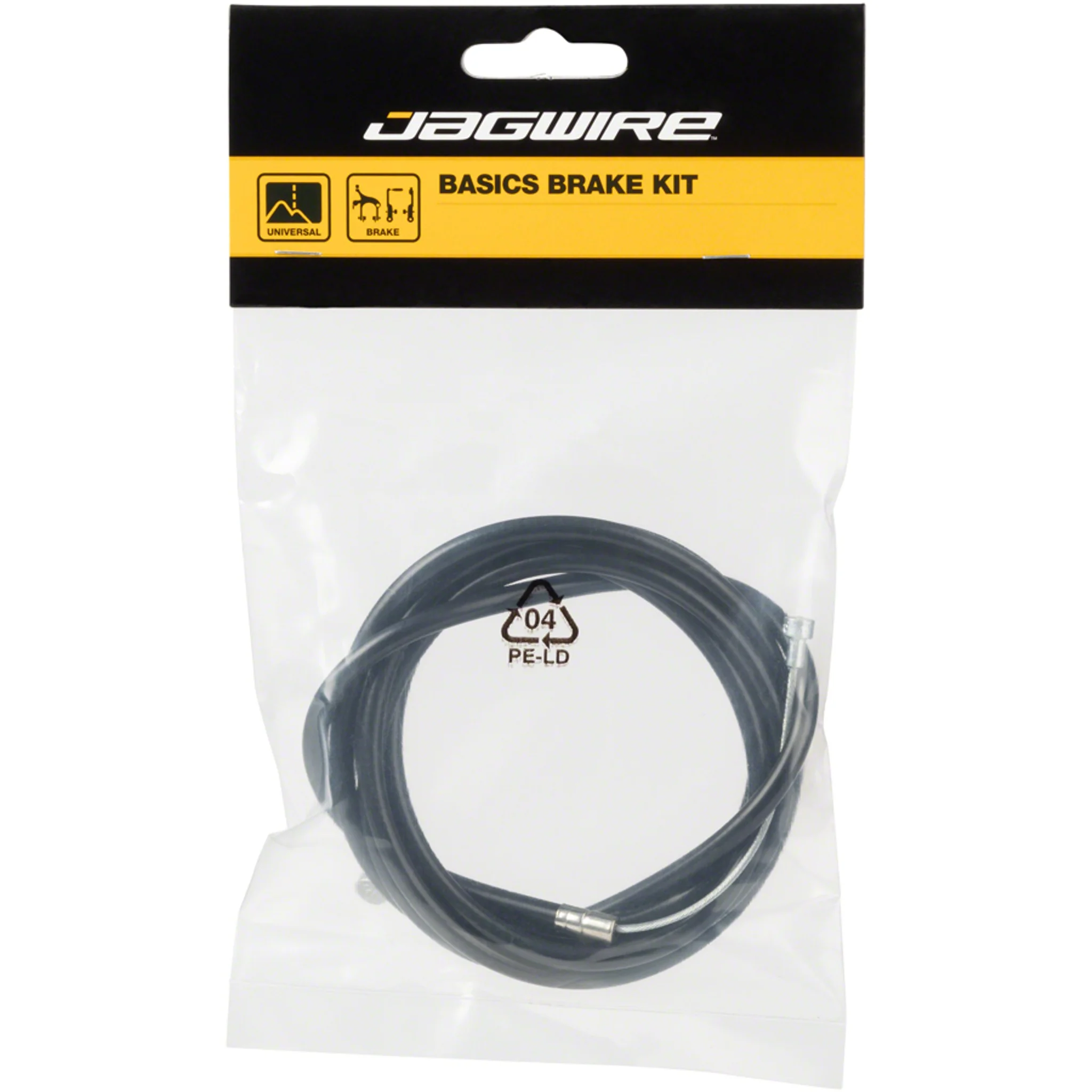 Basics Brake Cable and Housing Assembly, Black