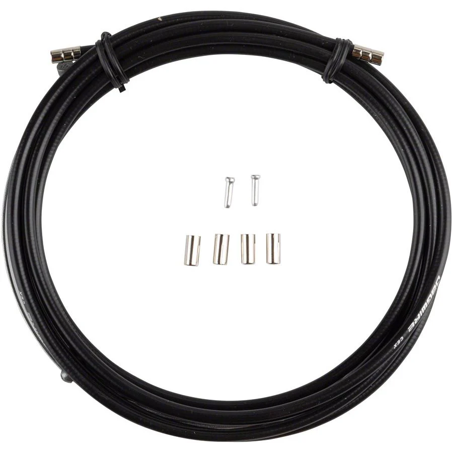 Basics Brake DIY Cable Kit, SRAM/Shimano Mountain & Road, Black