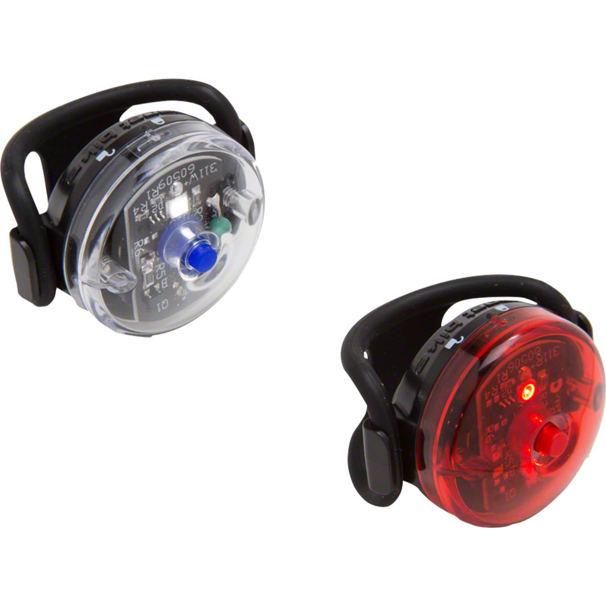 Beamer 1/Blinky 3 Headlight/Taillight Set - Black