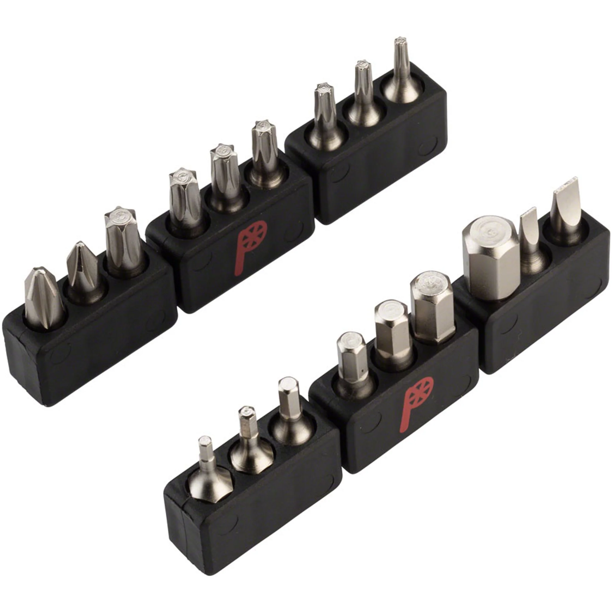 Bicycle Tool Bits, 18 Piece Pro Nickel Plated S2 Bit Set - Image 3