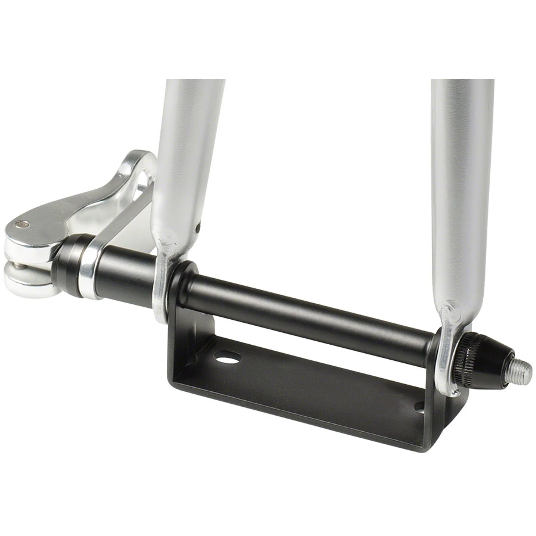 Bike Hitch Truck Rail Fork Mount Rack: Standard 9.0mm Black - Image 2