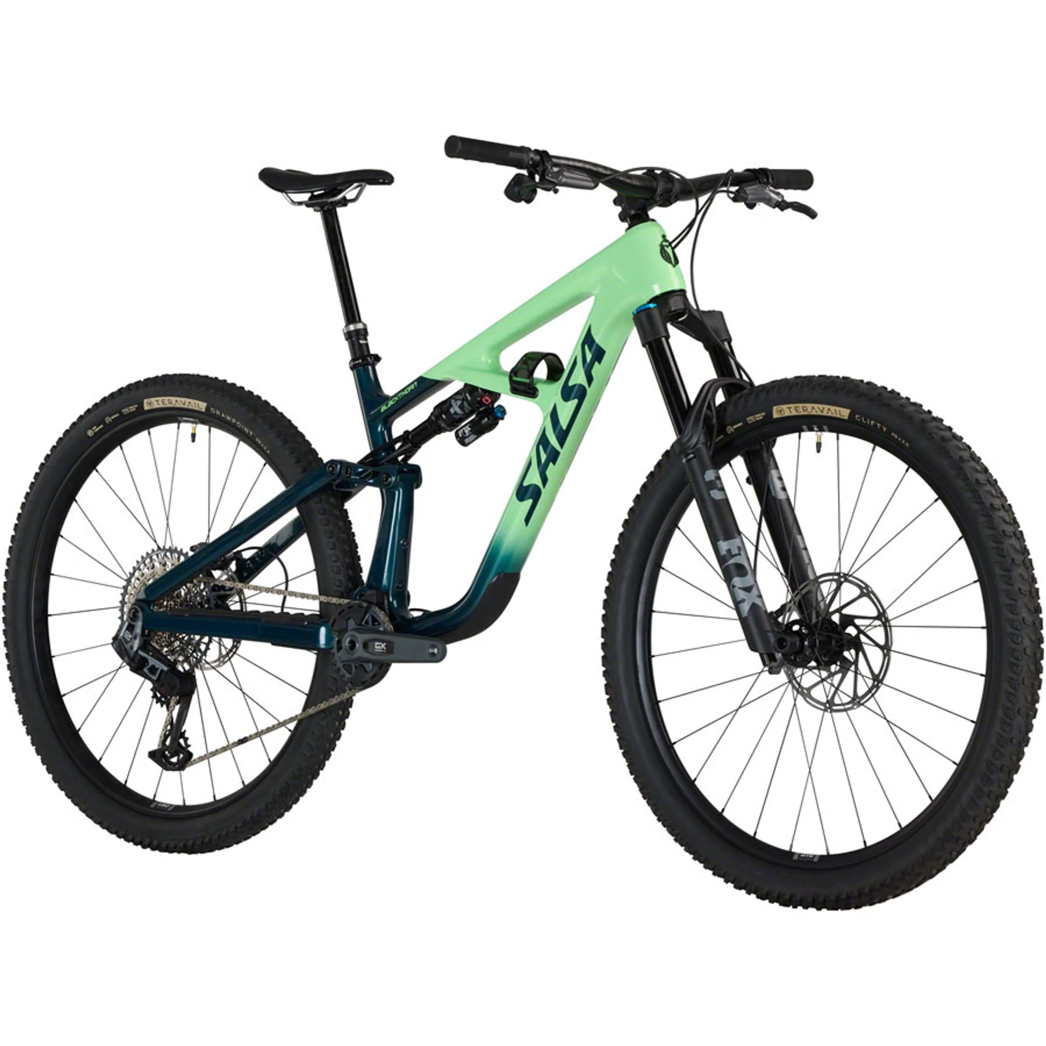 Blackthorn 125 C GX Eagle AXS Transmission Bike - Slate/Citrus - Image 2