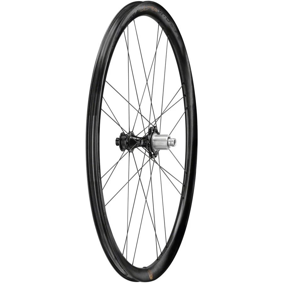 Bora Ultra WTO 33 Rear Wheel - 700c, 12 x 142mm, Center-Lock, N3W, 2-Way Fit, Gray - Image 4