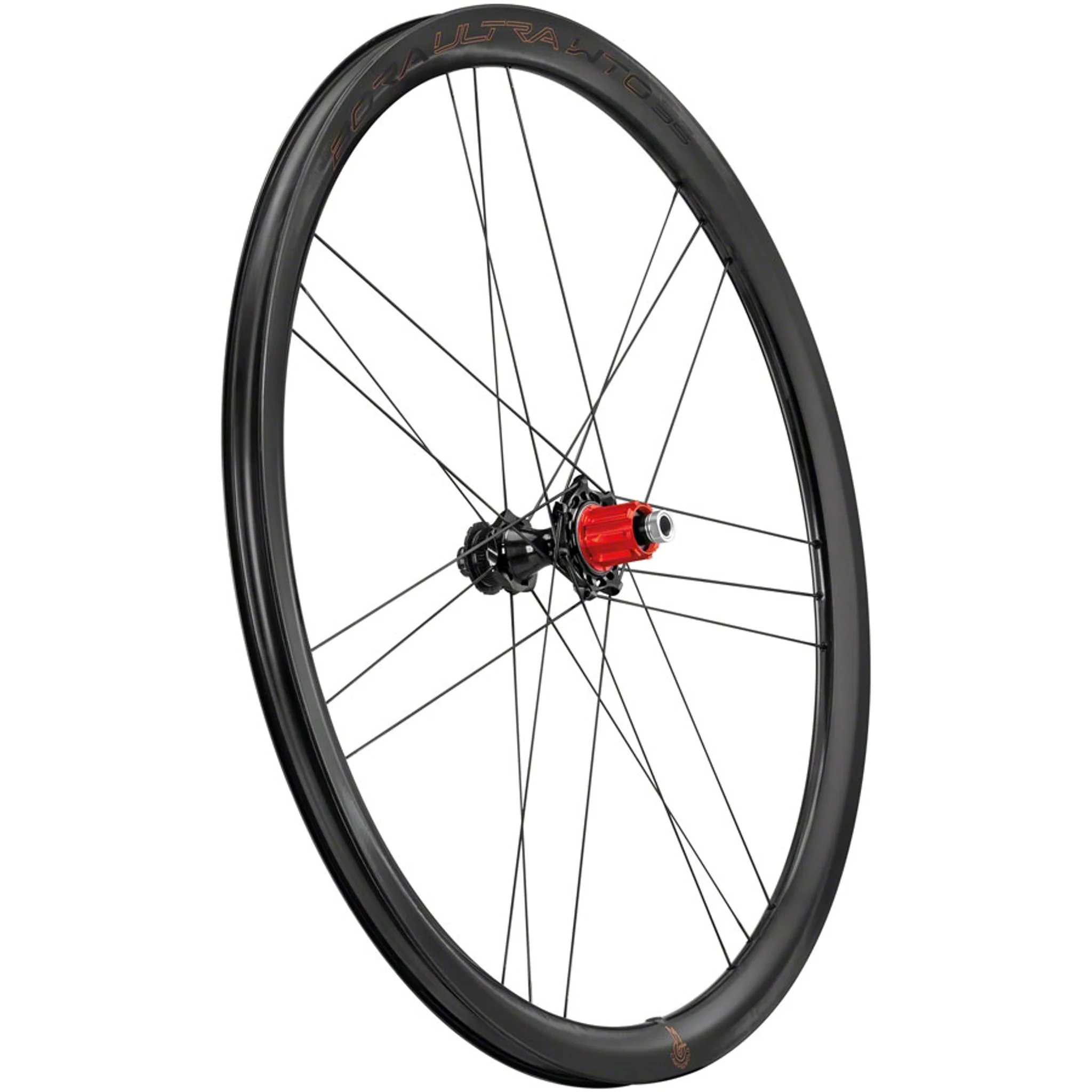 Campagnolo BORA Ultra WTO 35 C23 Rear Wheel - 700c, 12 x 142mm, Center-Lock, N3W, 2-Way Fit, Carbon - Image 3