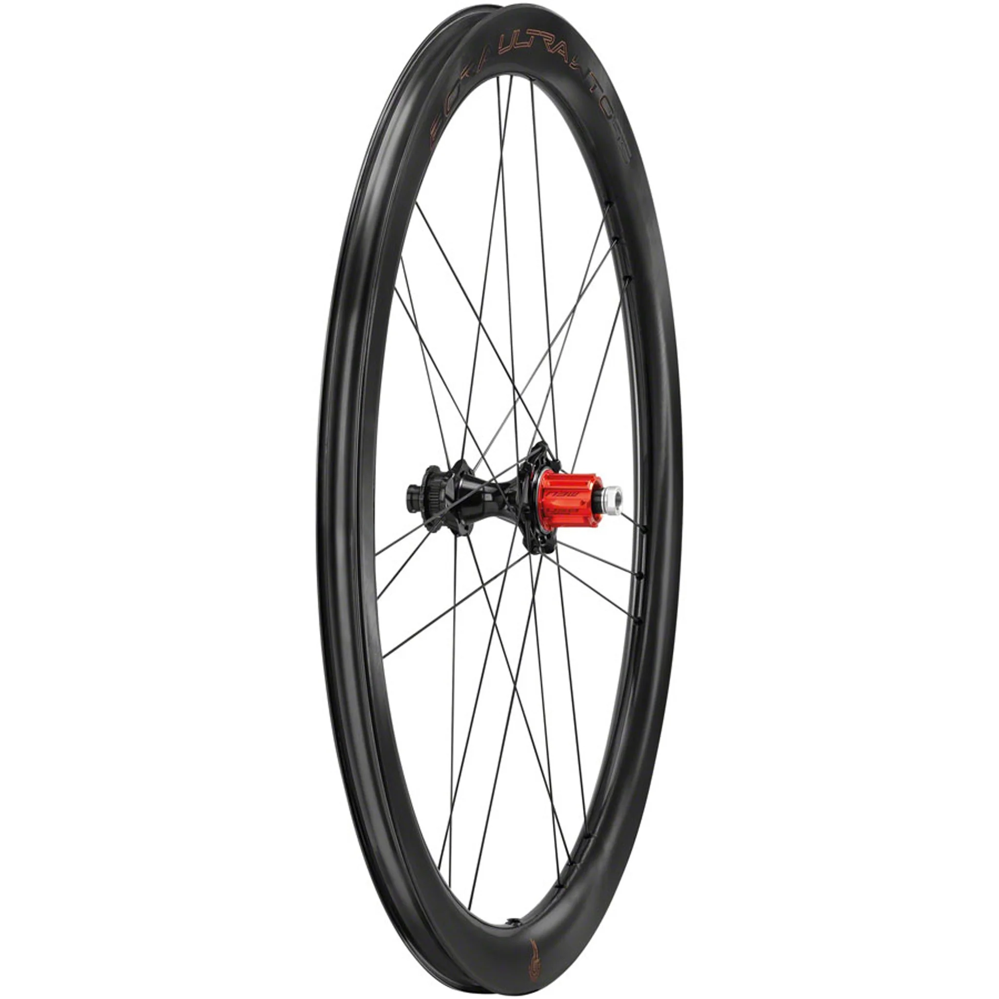 Campagnolo BORA Ultra WTO 45 C23 Rear Wheel - 700c, 12 x 142mm, Center-Lock, N3W, 2-Way Fit, Carbon - Image 2