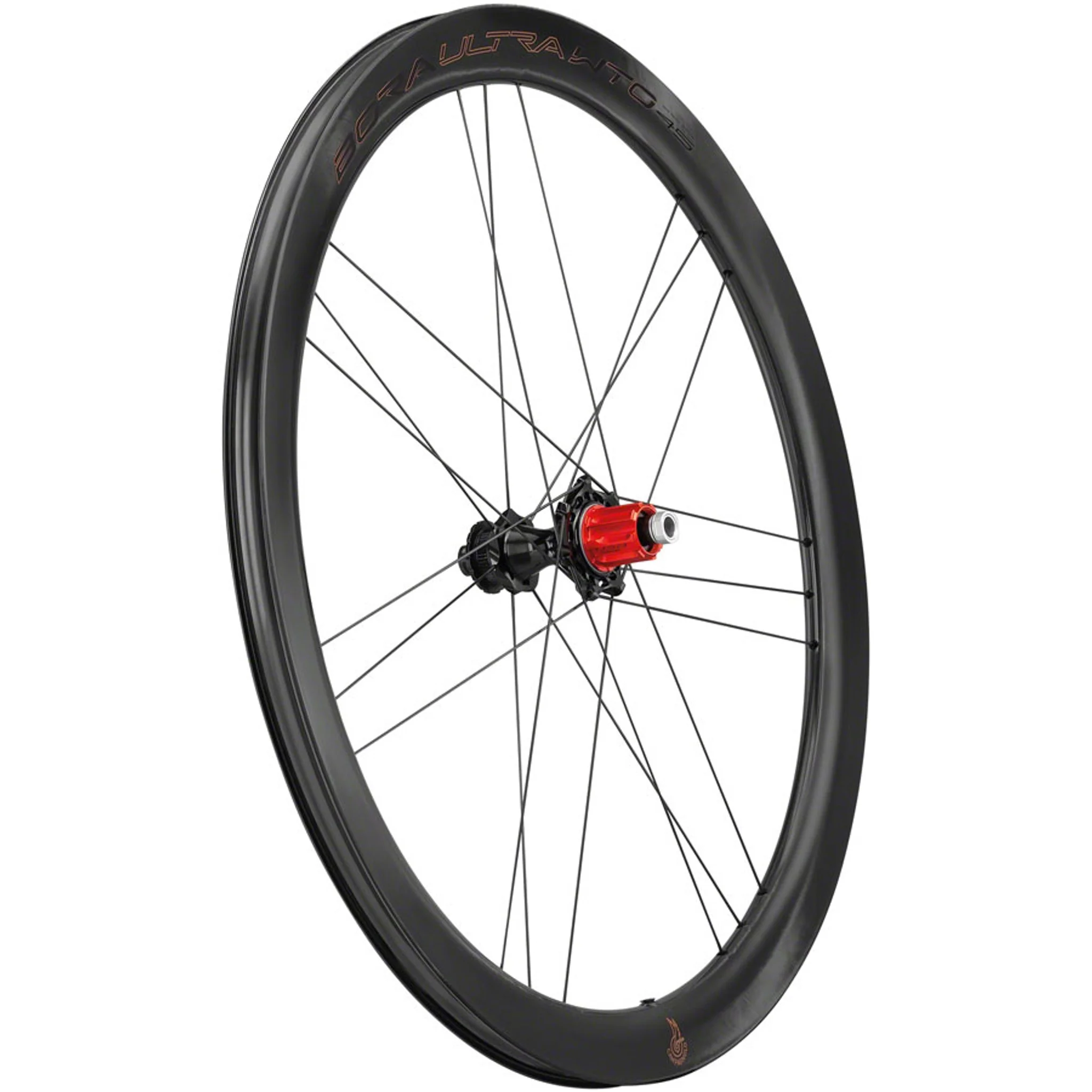 Campagnolo BORA Ultra WTO 45 C23 Rear Wheel - 700c, 12 x 142mm, Center-Lock, N3W, 2-Way Fit, Carbon - Image 3