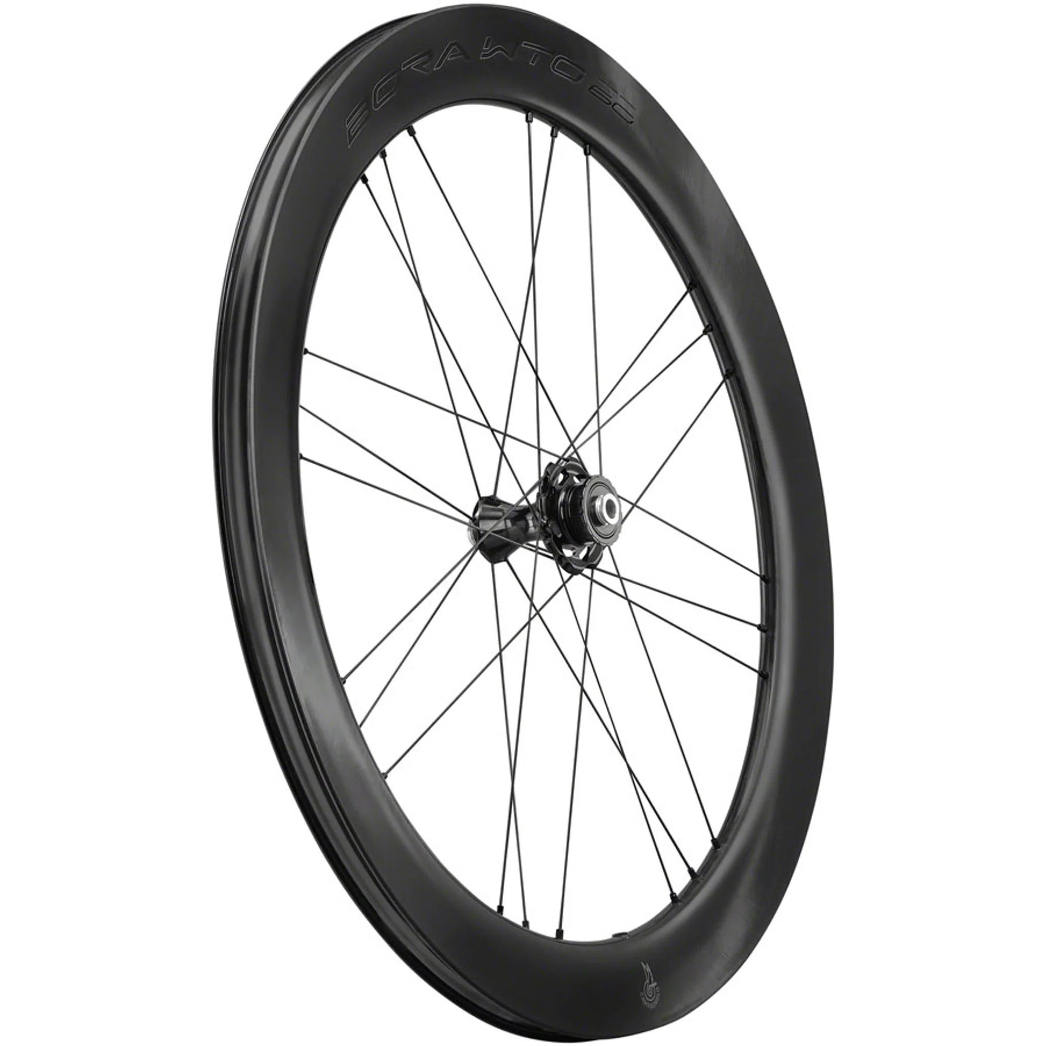 Campagnolo Bora WTO 60 C23 Front Wheel - 700c, QR x 100mm, Center-Lock, 2-Way Fit, Carbon - Image 3