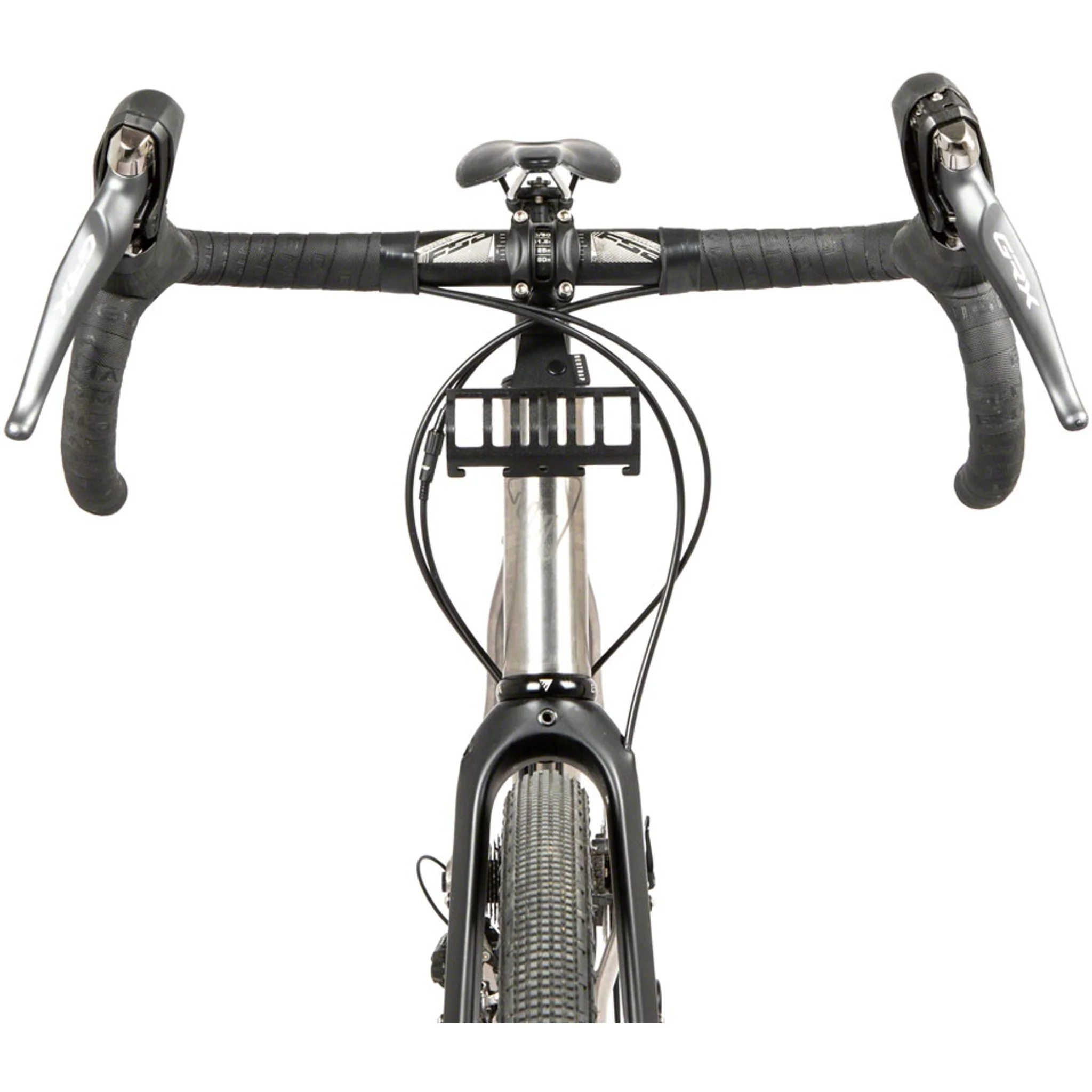 Bumper Bar Bag/Accessory Mount - Fits 1-1/8" Threadless Steerer Tubes, Black - Image 3