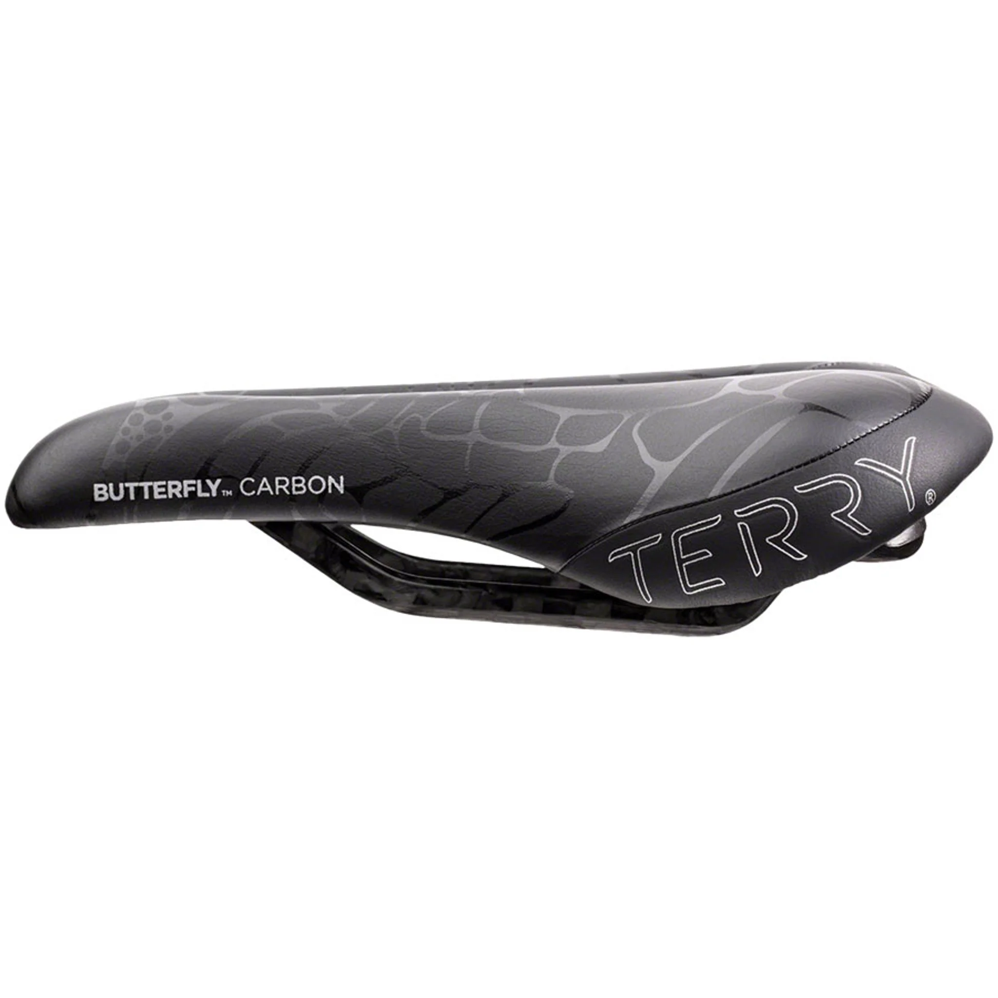 Terry Butterfly Carbon Saddle - Carbon, Black, Women's - Image 3