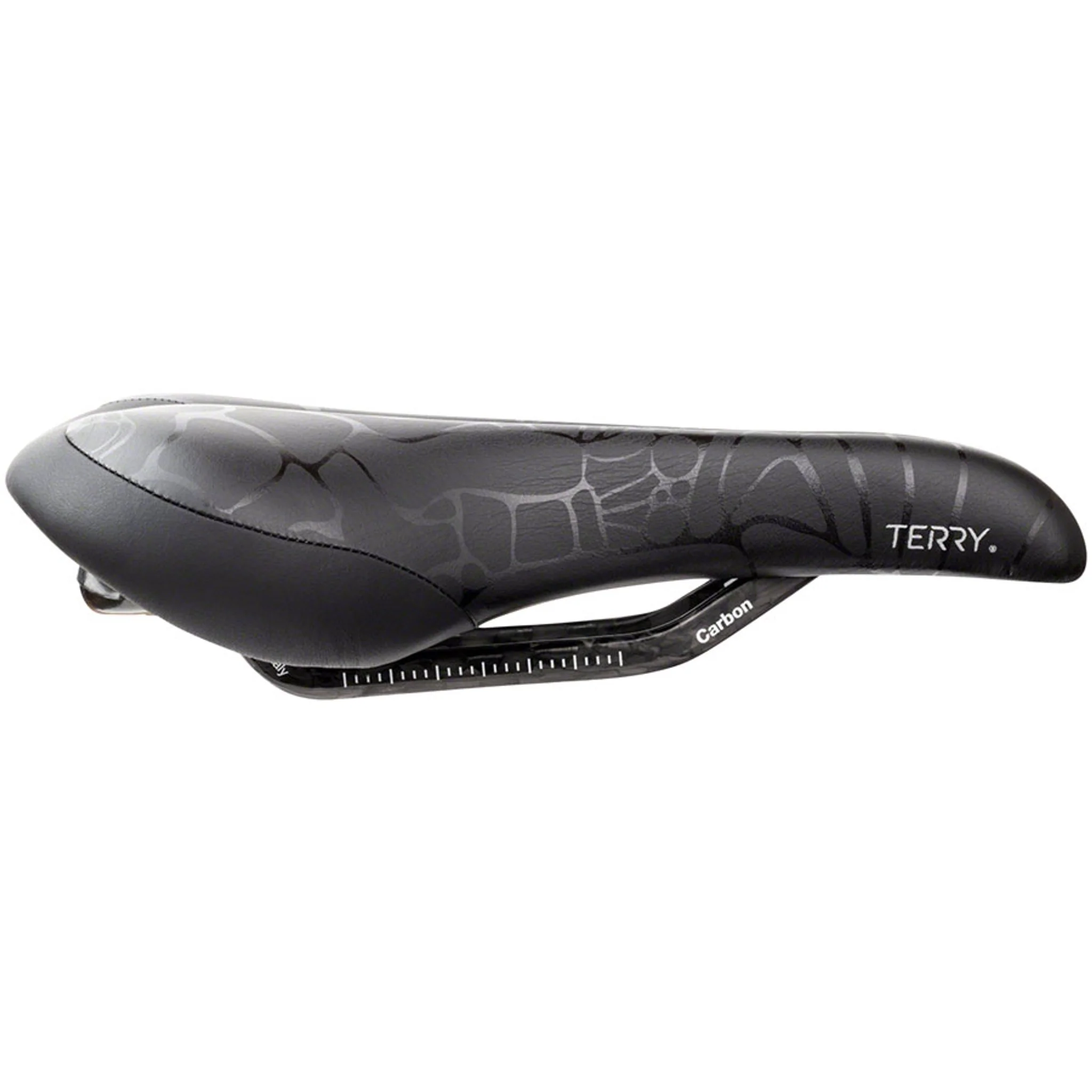 Terry Butterfly Carbon Saddle - Carbon, Black, Women's - Image 4