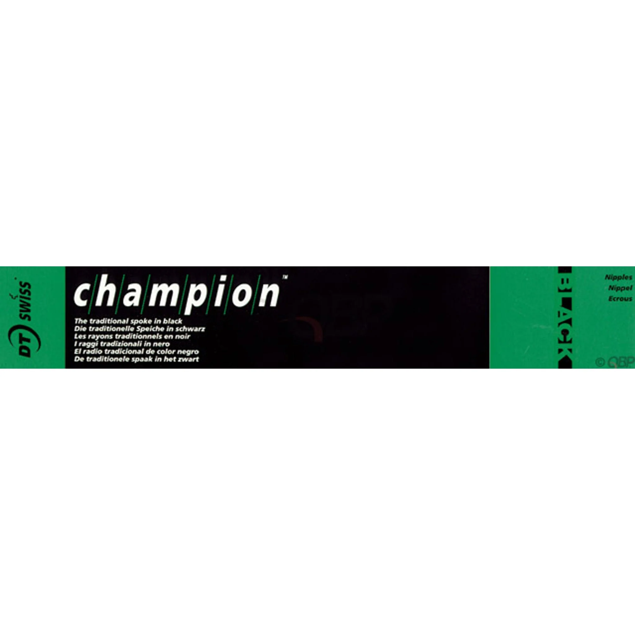 Champion 2.0 Straight Pull Spoke Blanks - Image 2