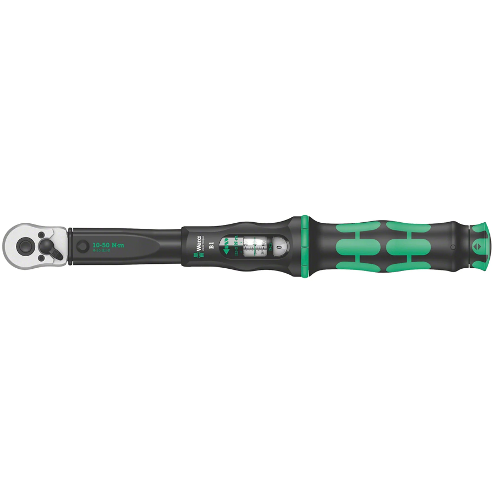 Click-Torque B 1 Torque Wrench - with Reversible Ratchet, 3/8"