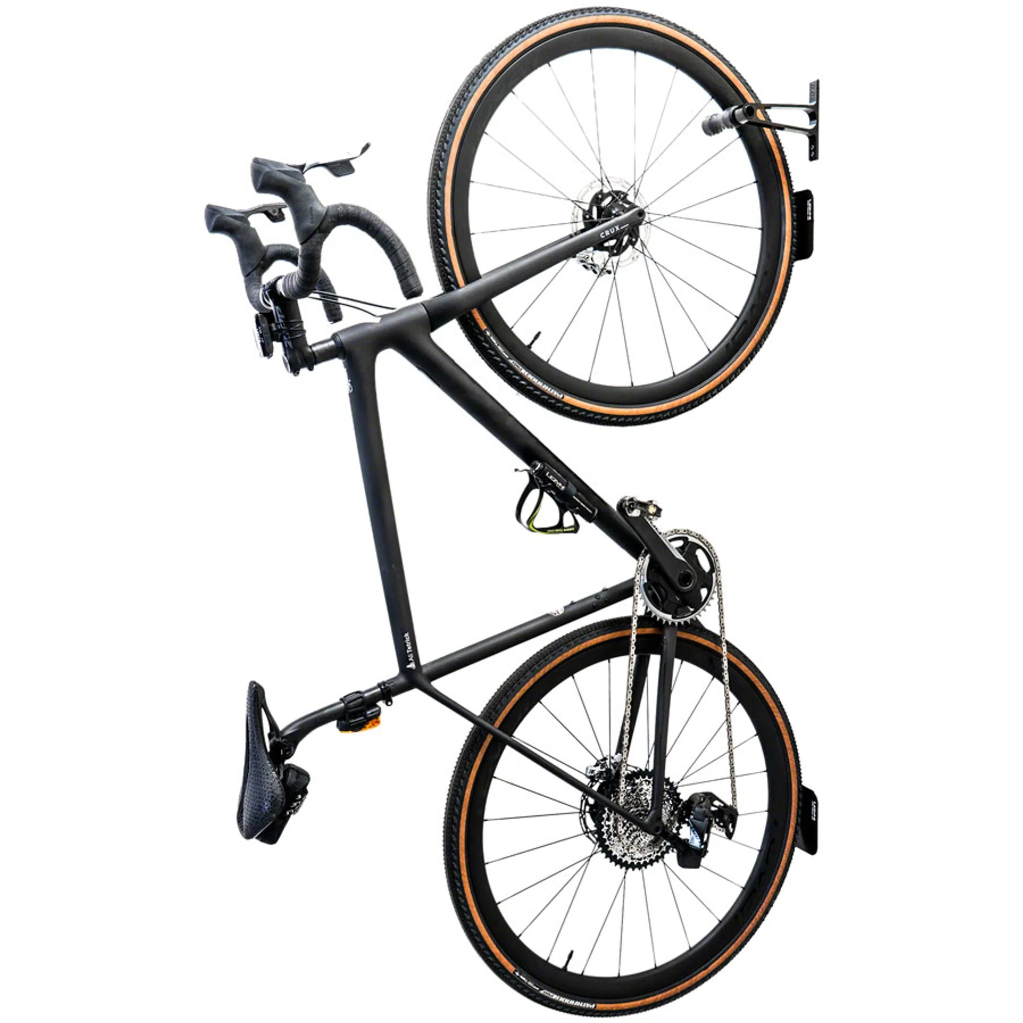 CNC Wheel Bike Storage Hook - Alloy, Black - Image 3