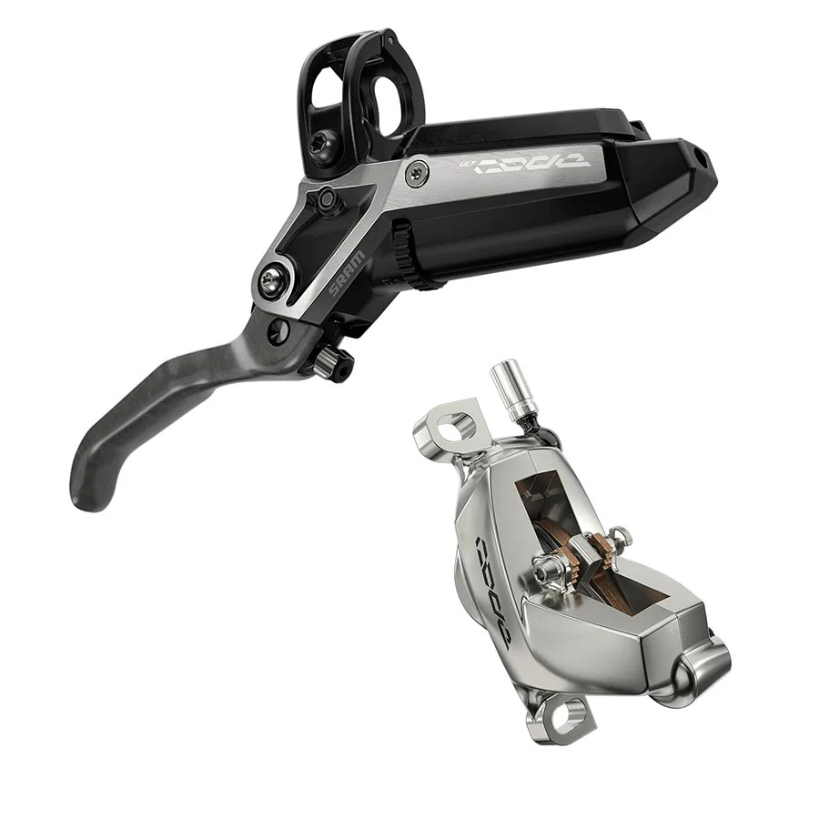 Code Ultimate Stealth 4-Piston Disc Brake and Lever