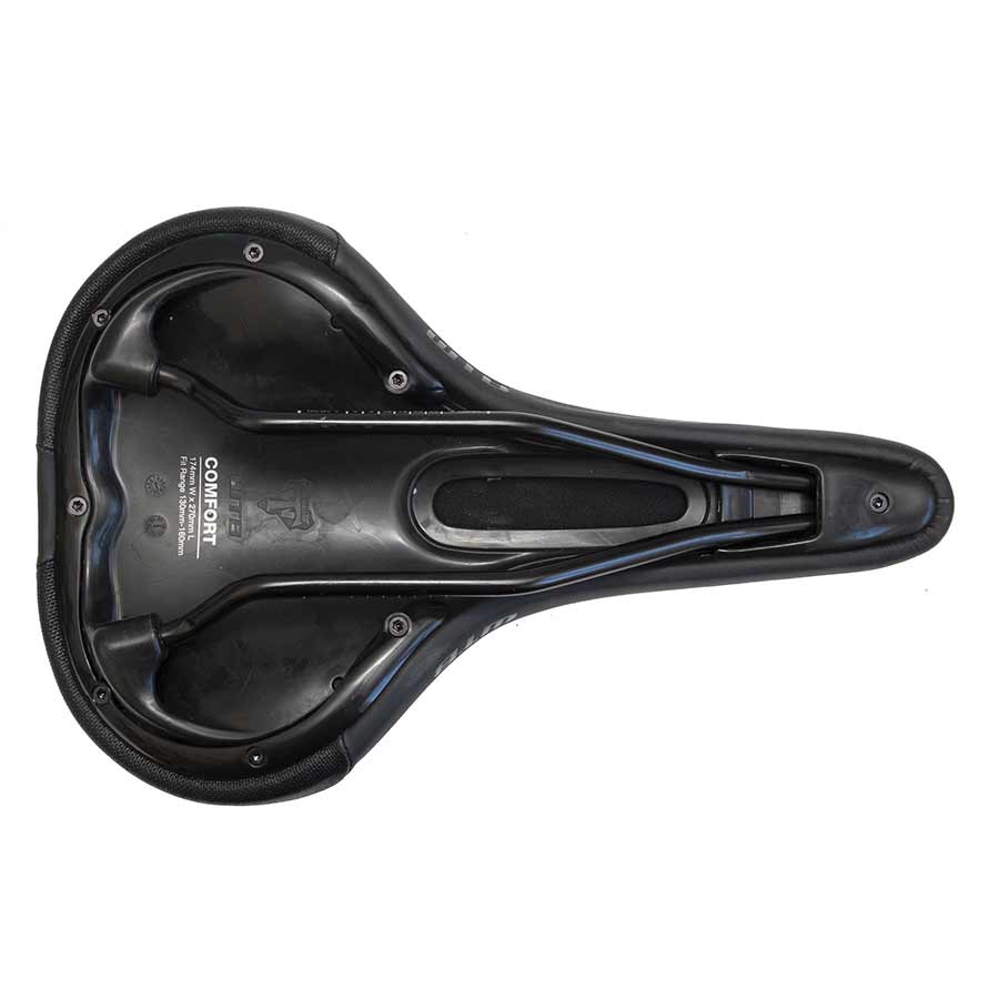 Comfort Saddle - Steel, Black, Wide - Image 5