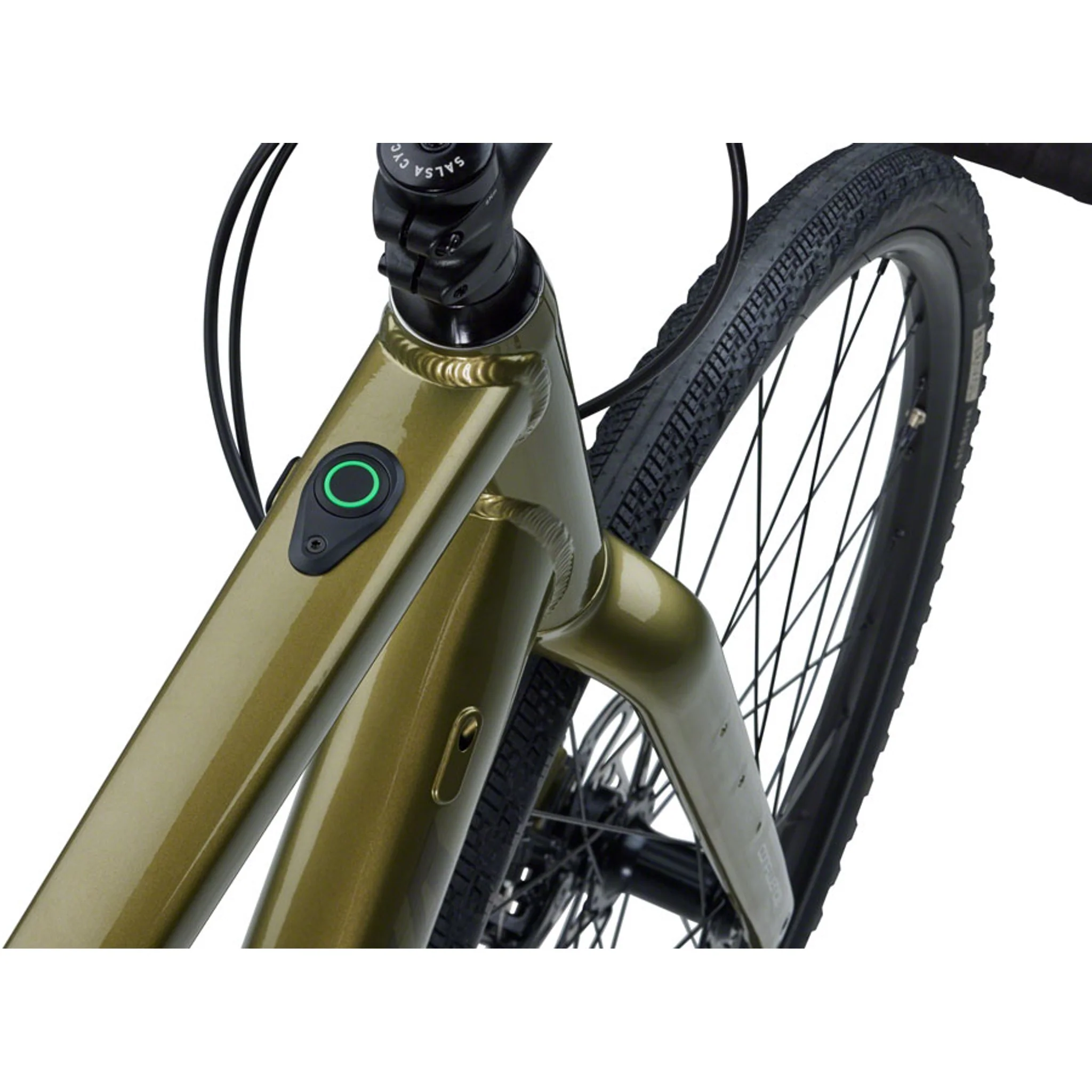 Confluence Apex 1 Drop Bar Ebike - Avocado Green - Image 10