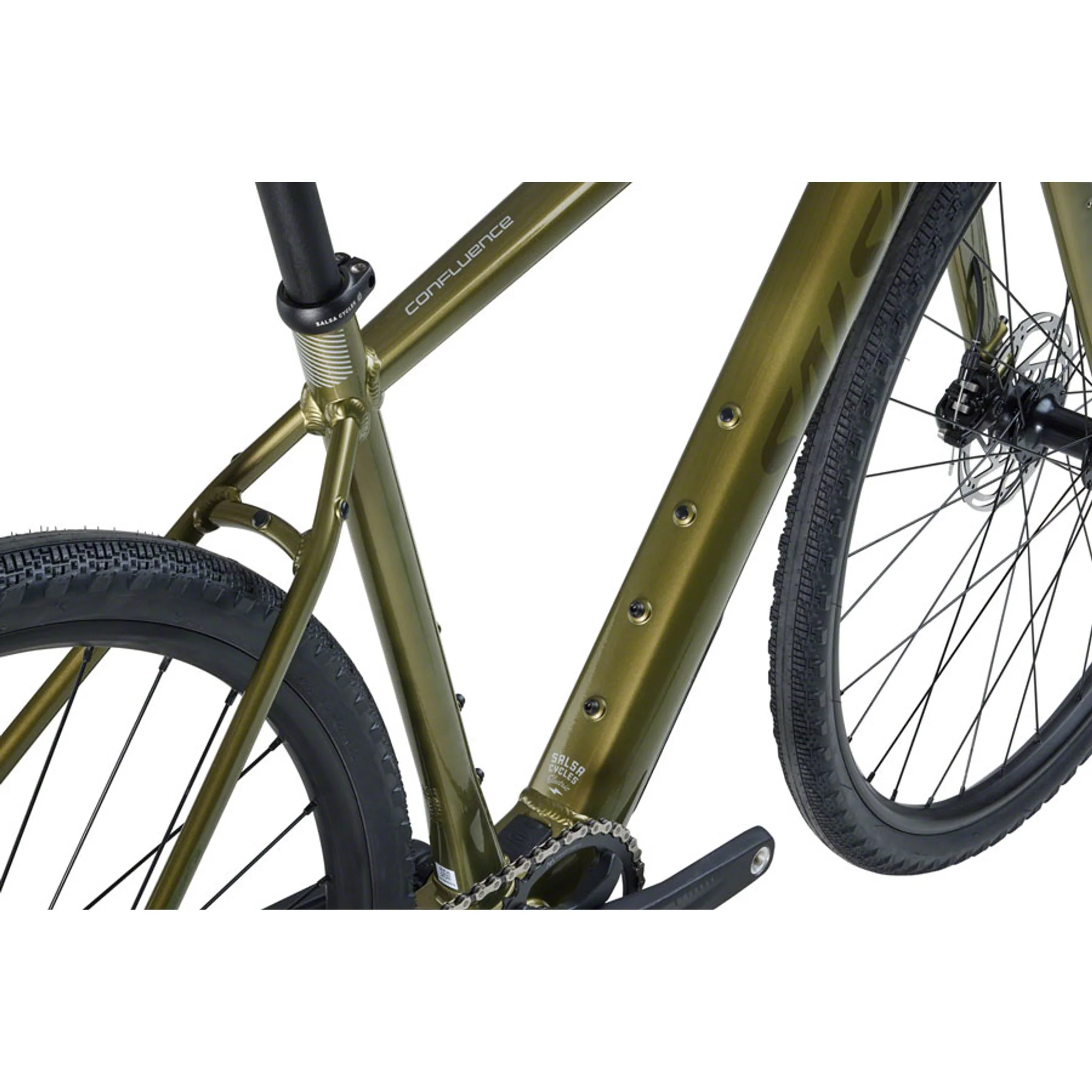 Confluence Apex 1 Drop Bar Ebike - Avocado Green - Image 11