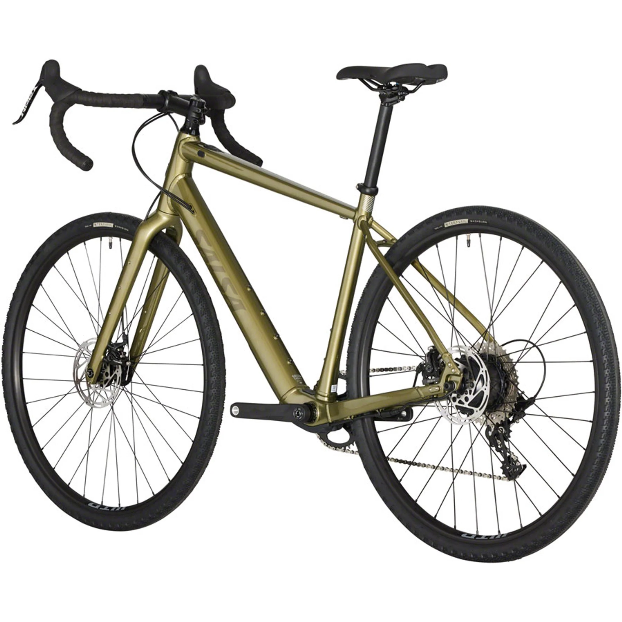 Confluence Apex 1 Drop Bar Ebike - Avocado Green - Image 3