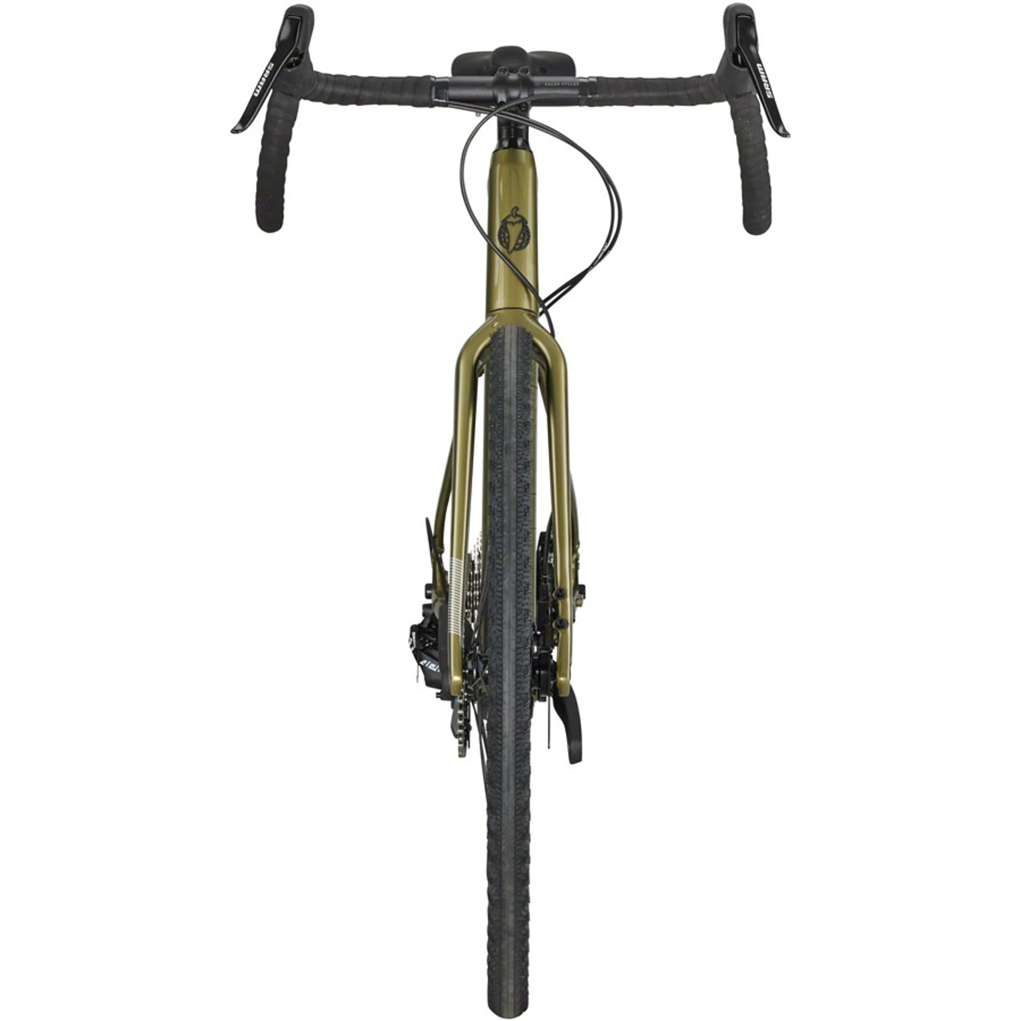 Confluence Apex 1 Drop Bar Ebike - Avocado Green - Image 5