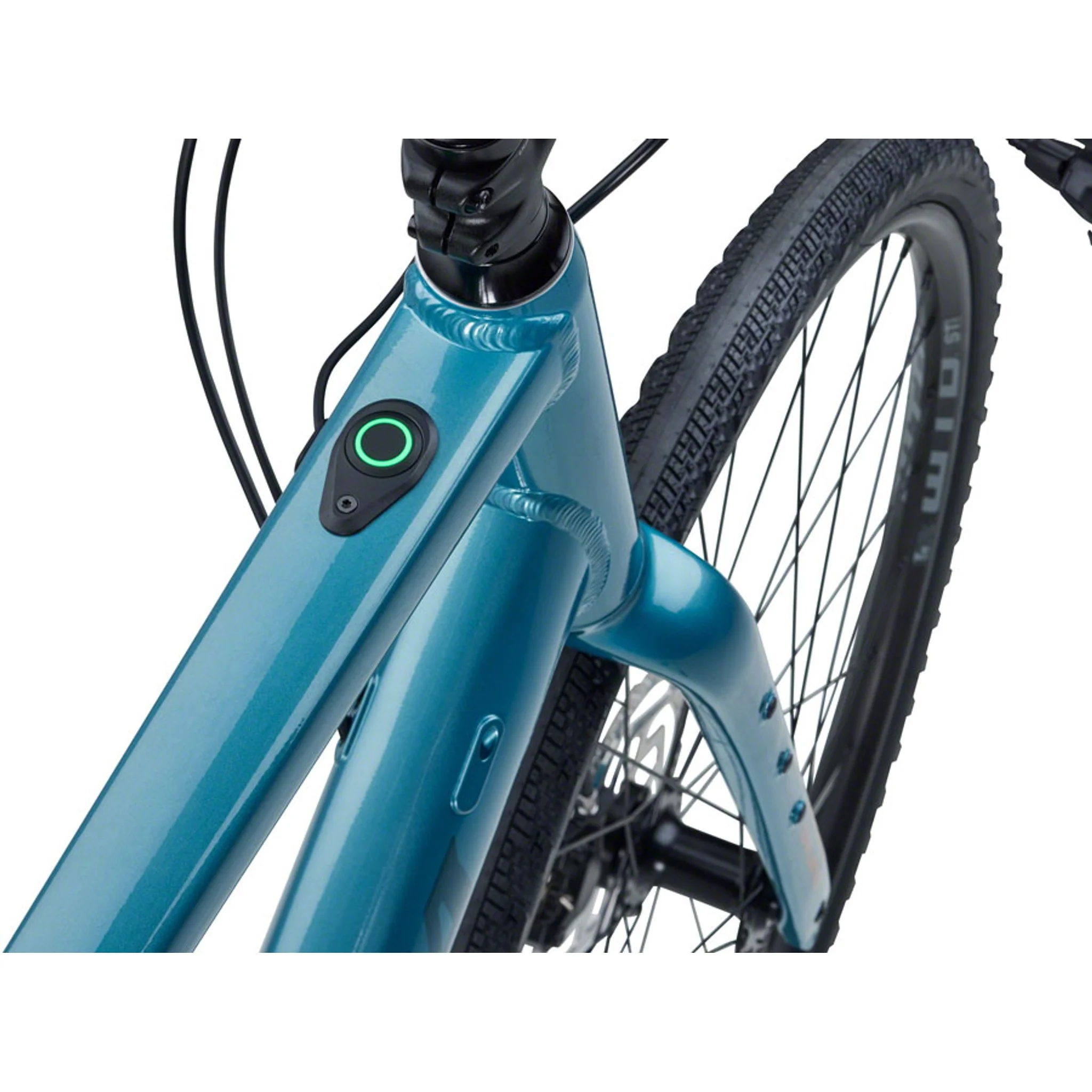 Confluence Cues 11 Flat Bar Ebike - Dark Cyan - Image 10