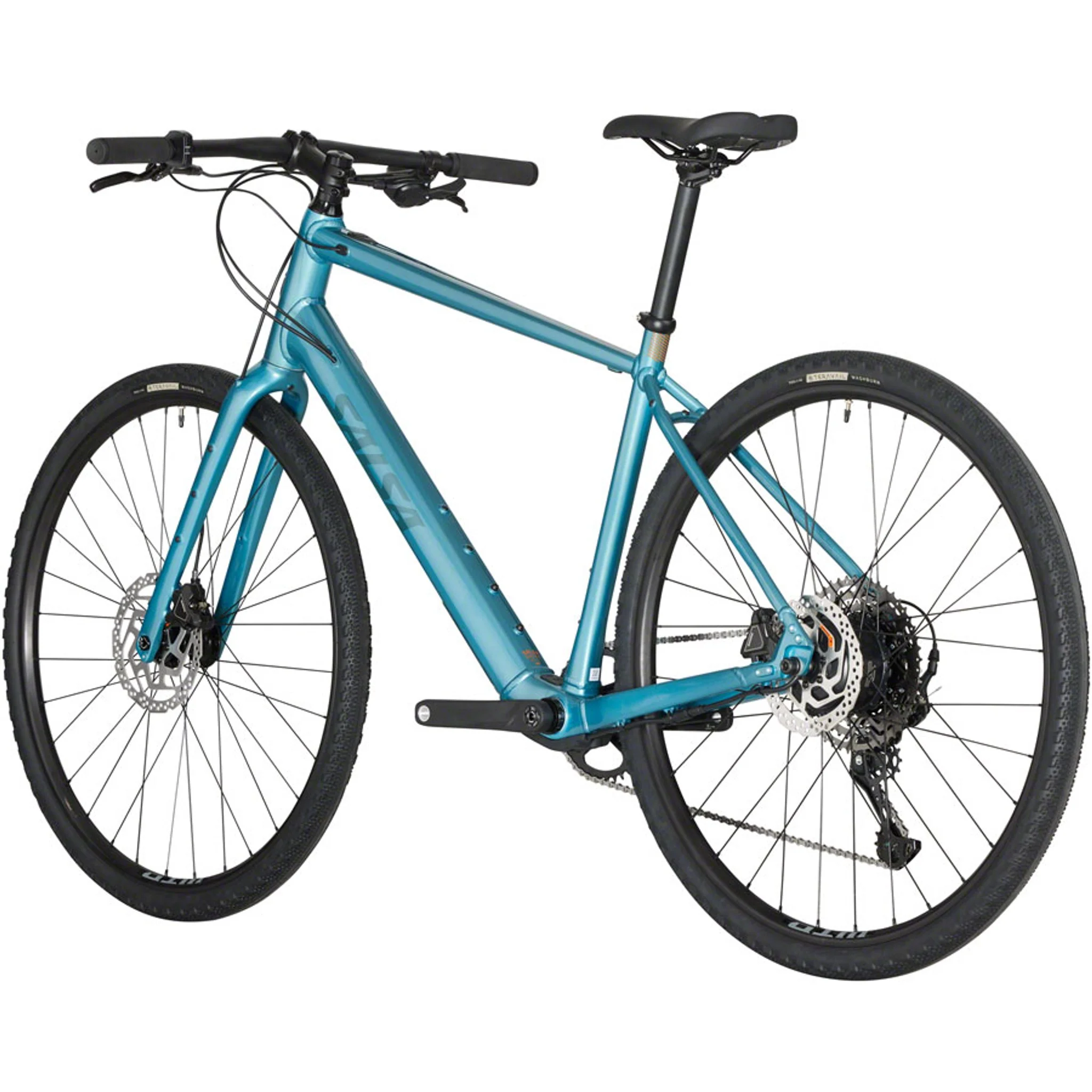 Confluence Cues 11 Flat Bar Ebike - Dark Cyan - Image 3