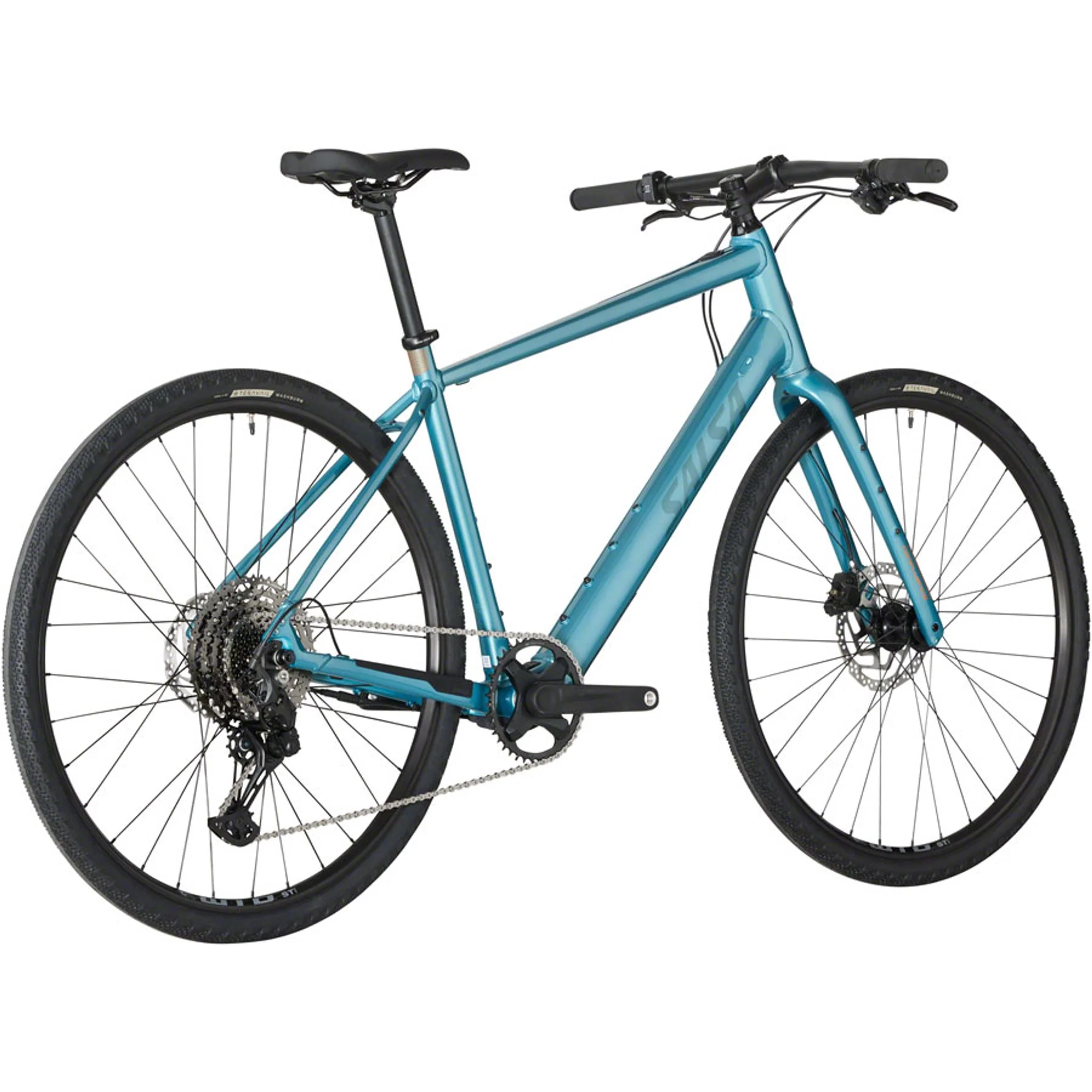 Confluence Cues 11 Flat Bar Ebike - Dark Cyan - Image 4
