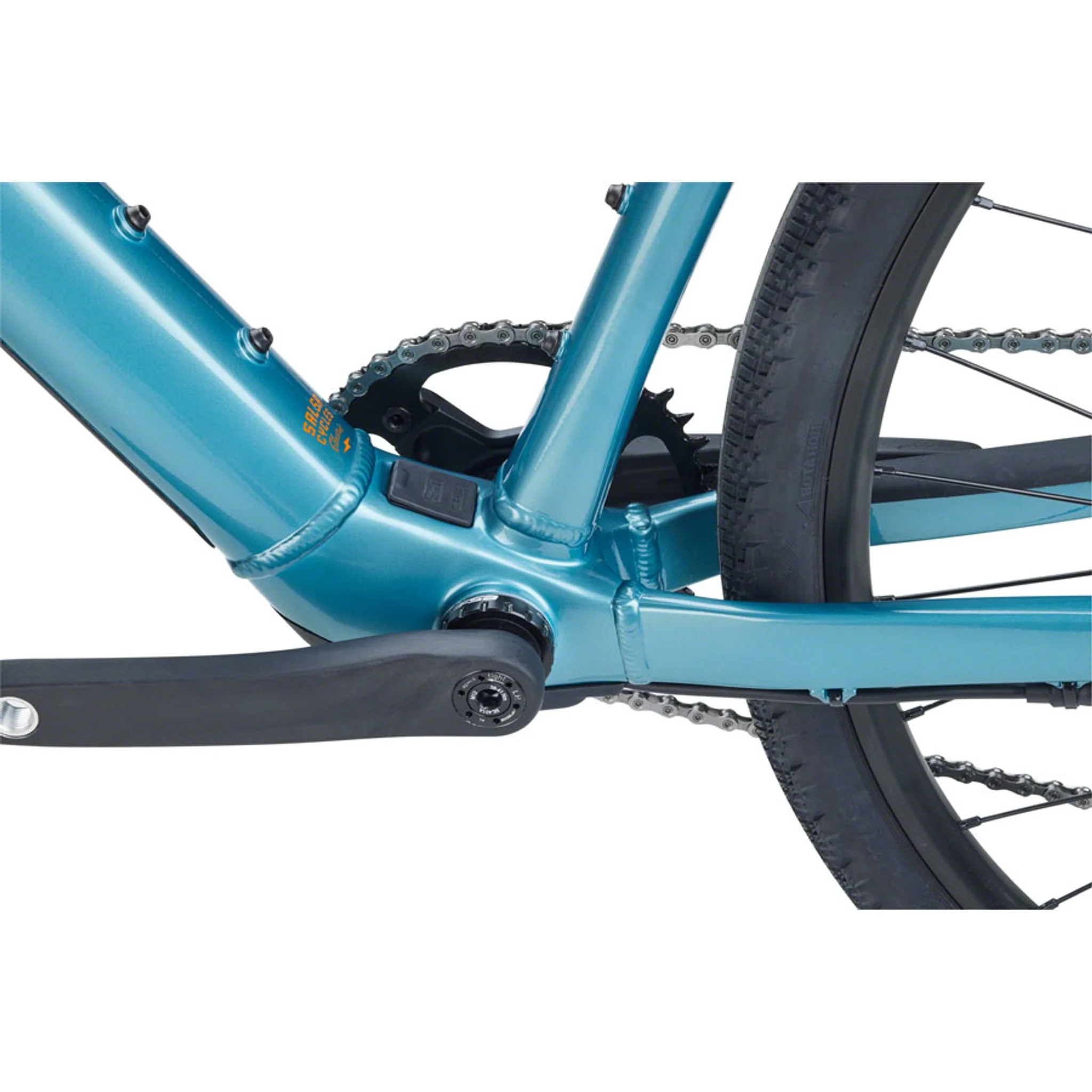 Confluence Cues 11 Flat Bar Ebike - Dark Cyan - Image 8