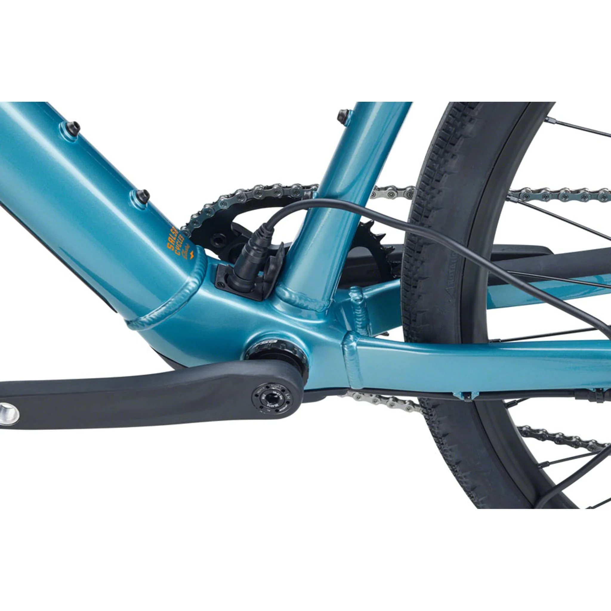 Confluence Cues 11 Flat Bar Ebike - Dark Cyan - Image 9