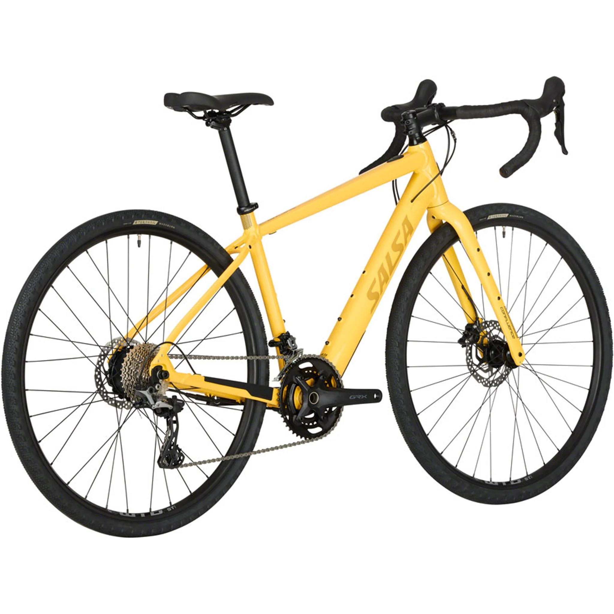 Confluence GRX 600 Drop Bar Ebike - Yellow - Image 4