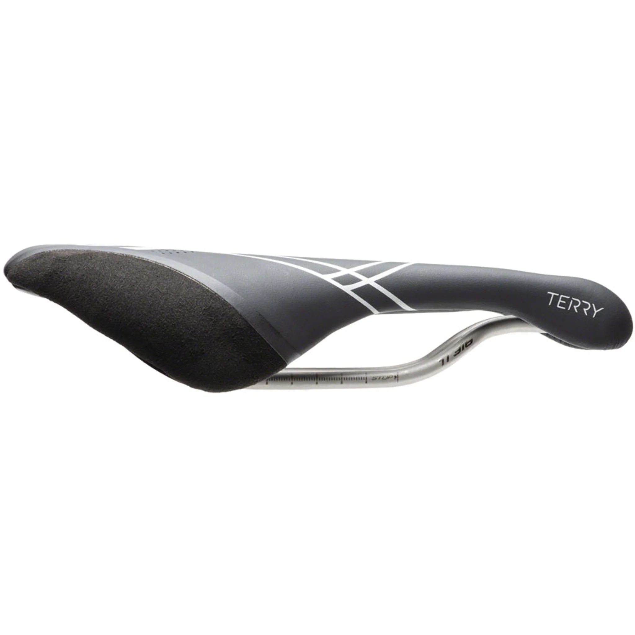 Corta Saddle - Titanium, Black, Women's - Image 3