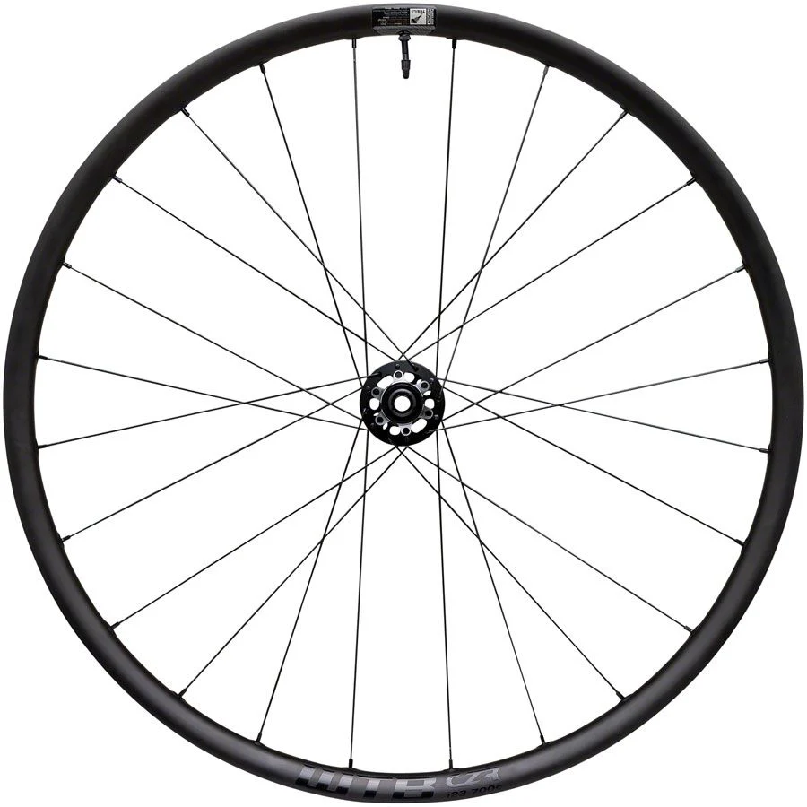 CZR i23 Front Wheel - 700, 12 x 100mm, Center-Lock, Black, 28H