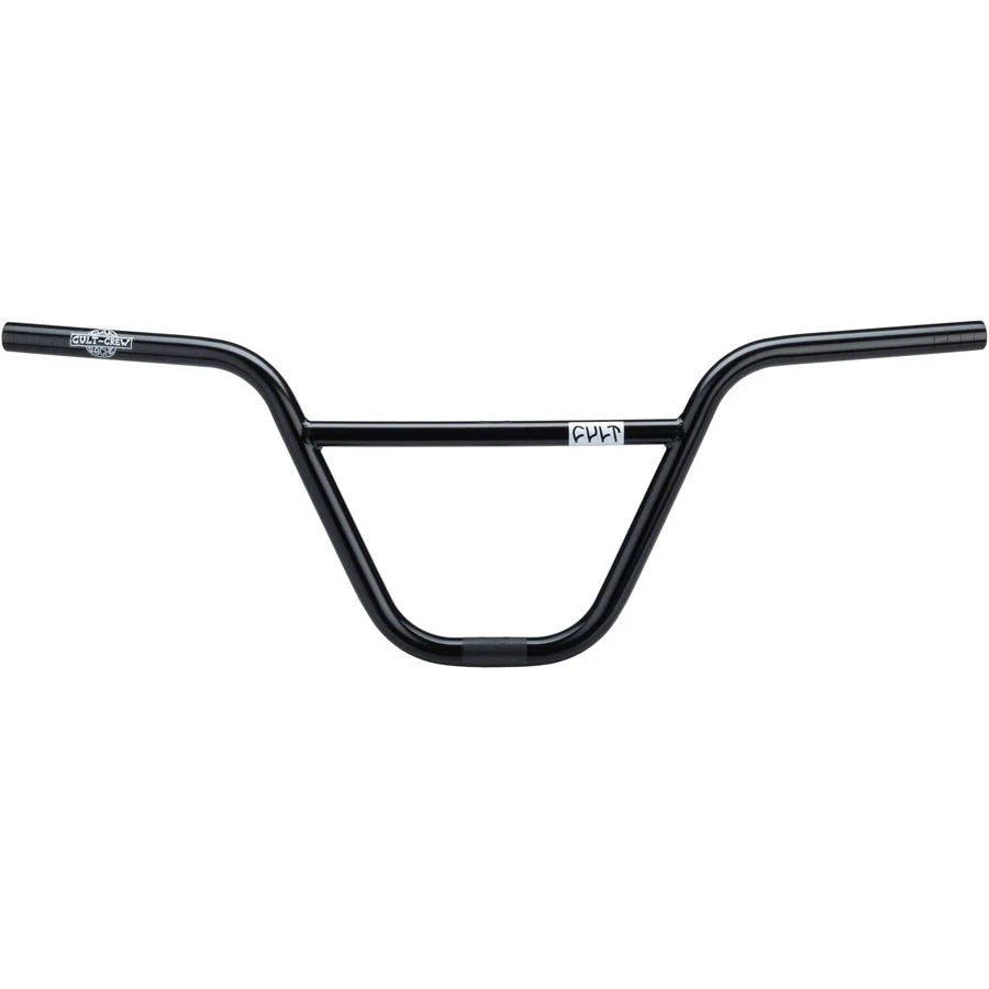 Dak BMX Handlebar - 9.5", Black, 25.4"