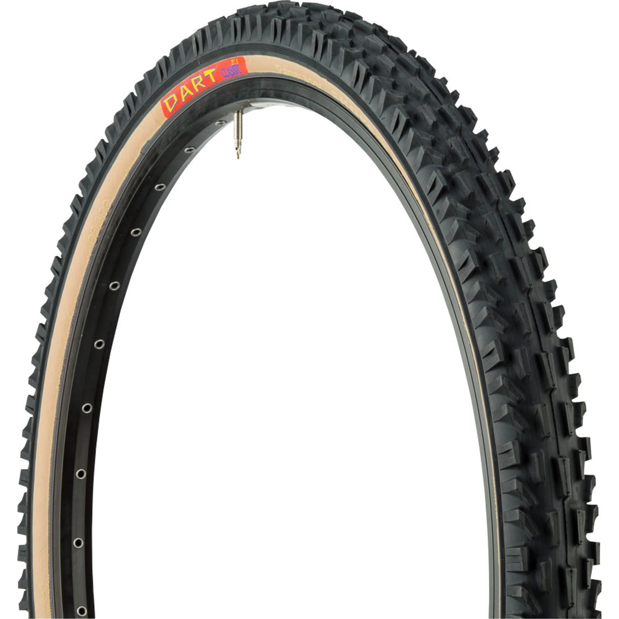 Dart Tire - 26 x 2.1, Clincher, Folding, Black/Tan, 60tpi - Image 3