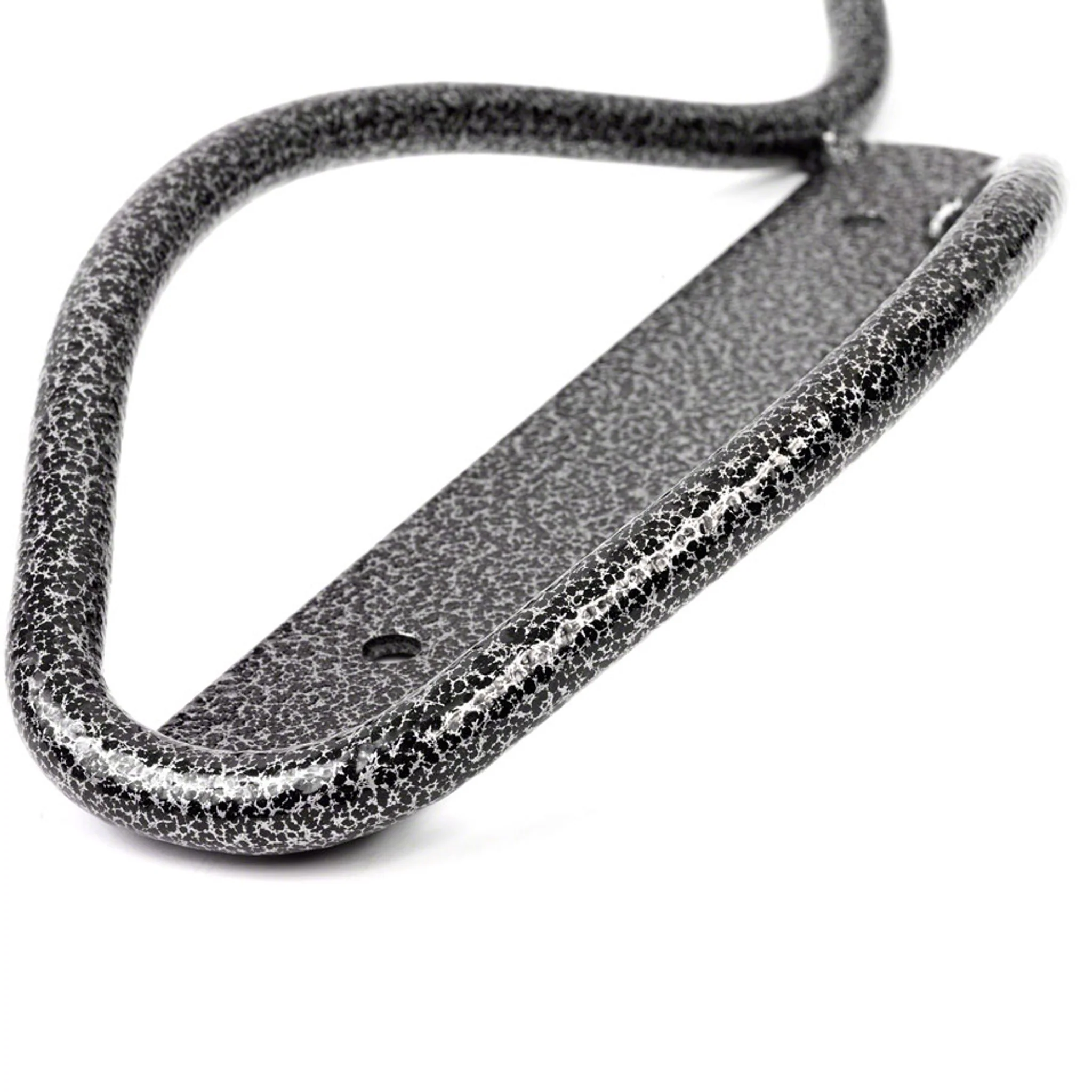 Delta Fat Tire Wall Mount Bike Storage Hook with Rear Wheel Tray - 1-Bike, Up to 5" Tire - Powdercoat Silver - Image 3